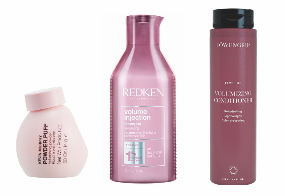 Kevin Murphy Power.Puff Redken High Rise Volume Shampoo Löwengrip Level Up Volumizing Conditioner