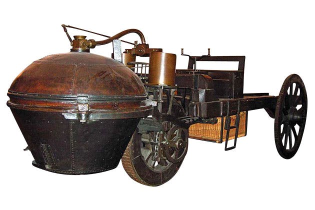 Cugnots krigslastbil: Cugnot 1769 Cugnots krigslastbil: Cugnot 1769