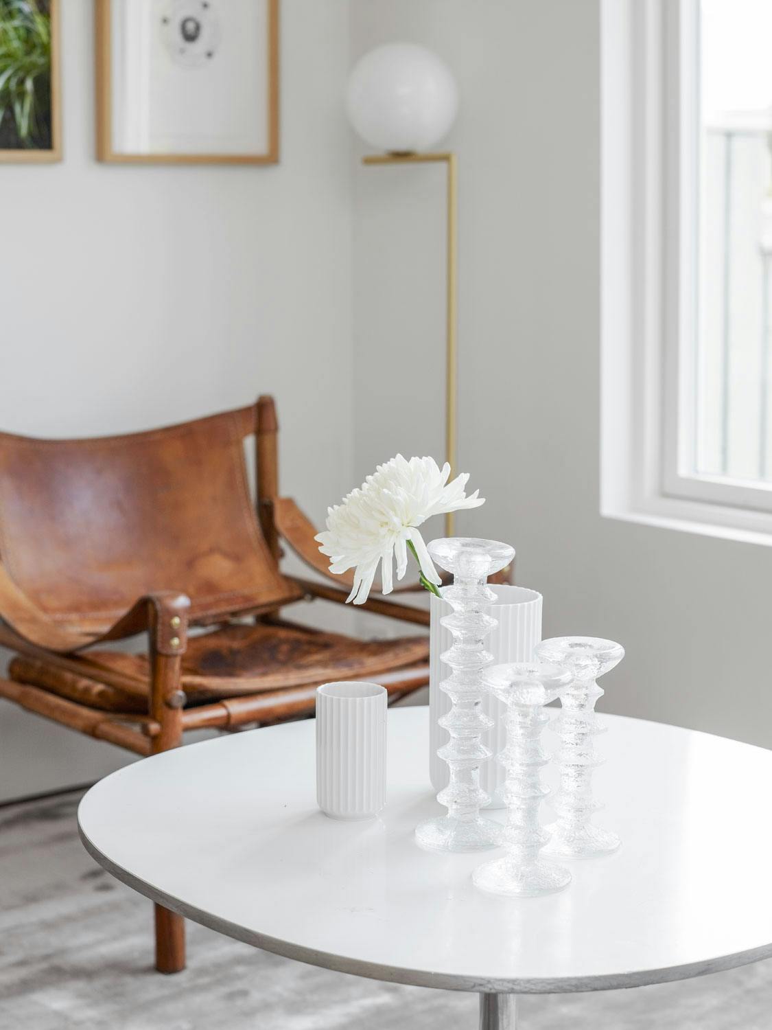 DETALJRIKT: IC lampe i messing fra Flos