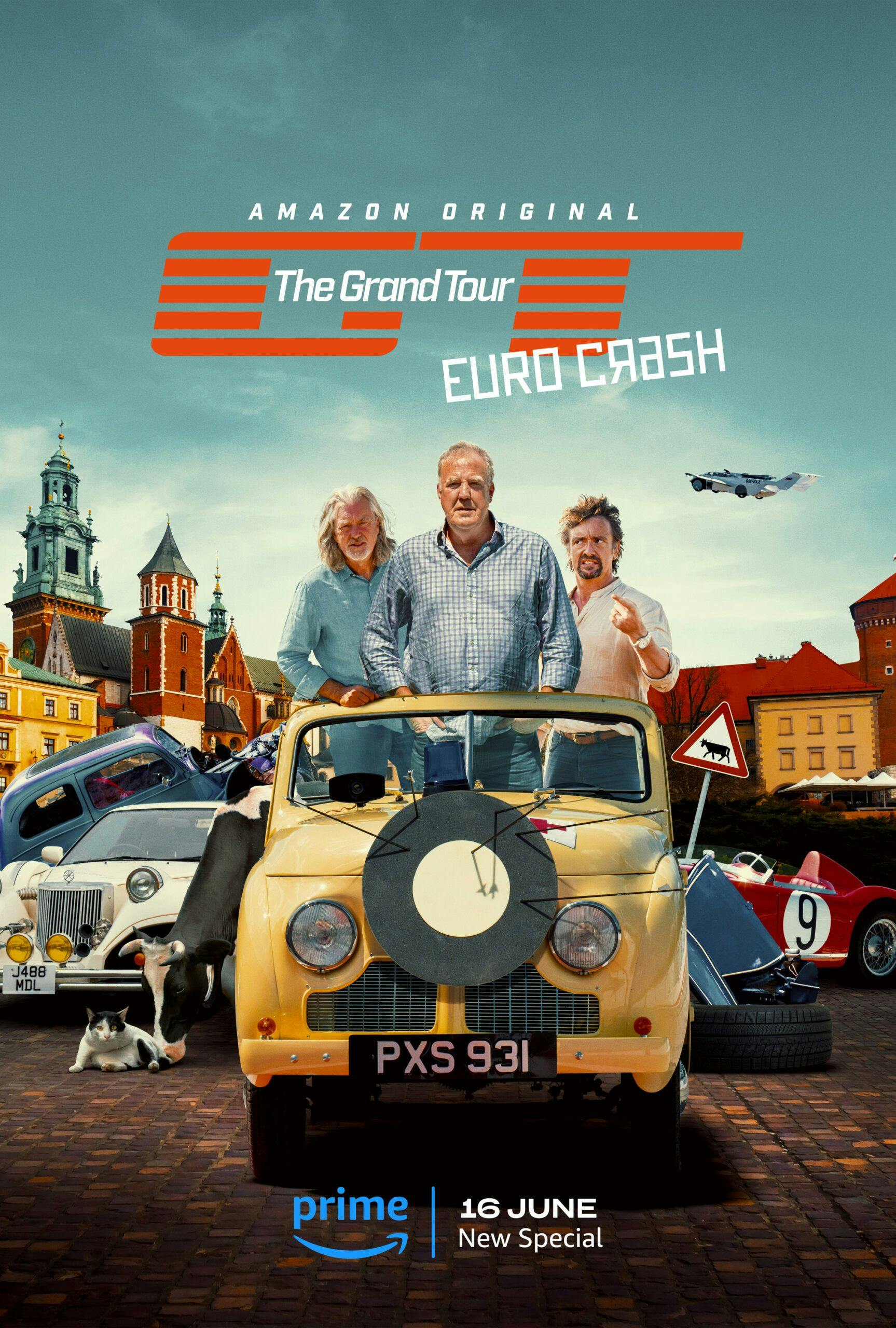 The Grand Tour er klar i weekenden med Eurocrash
