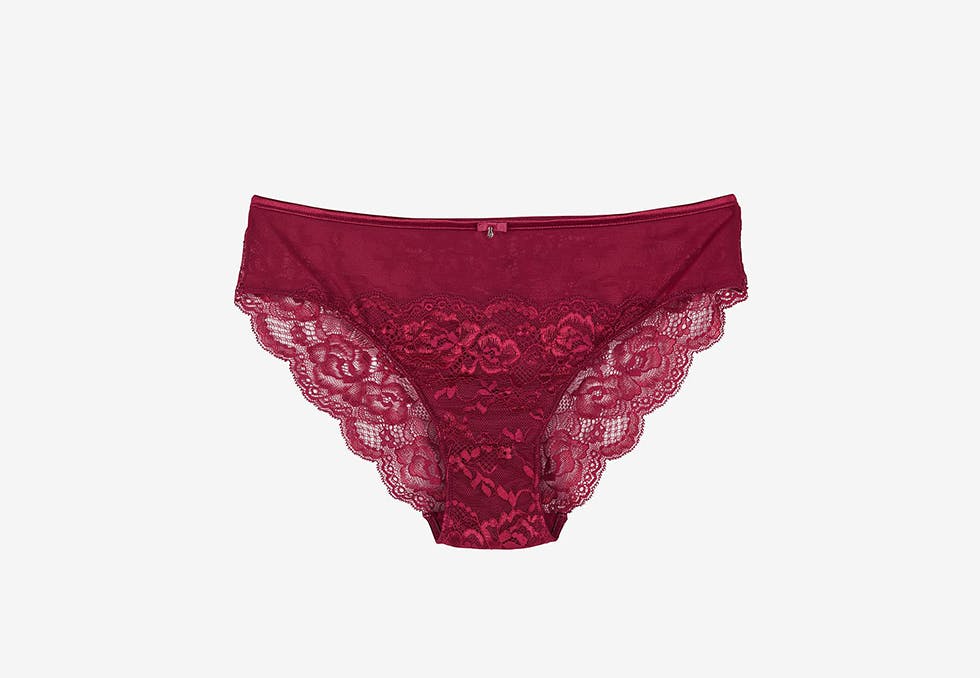 rød sexy blondetruse