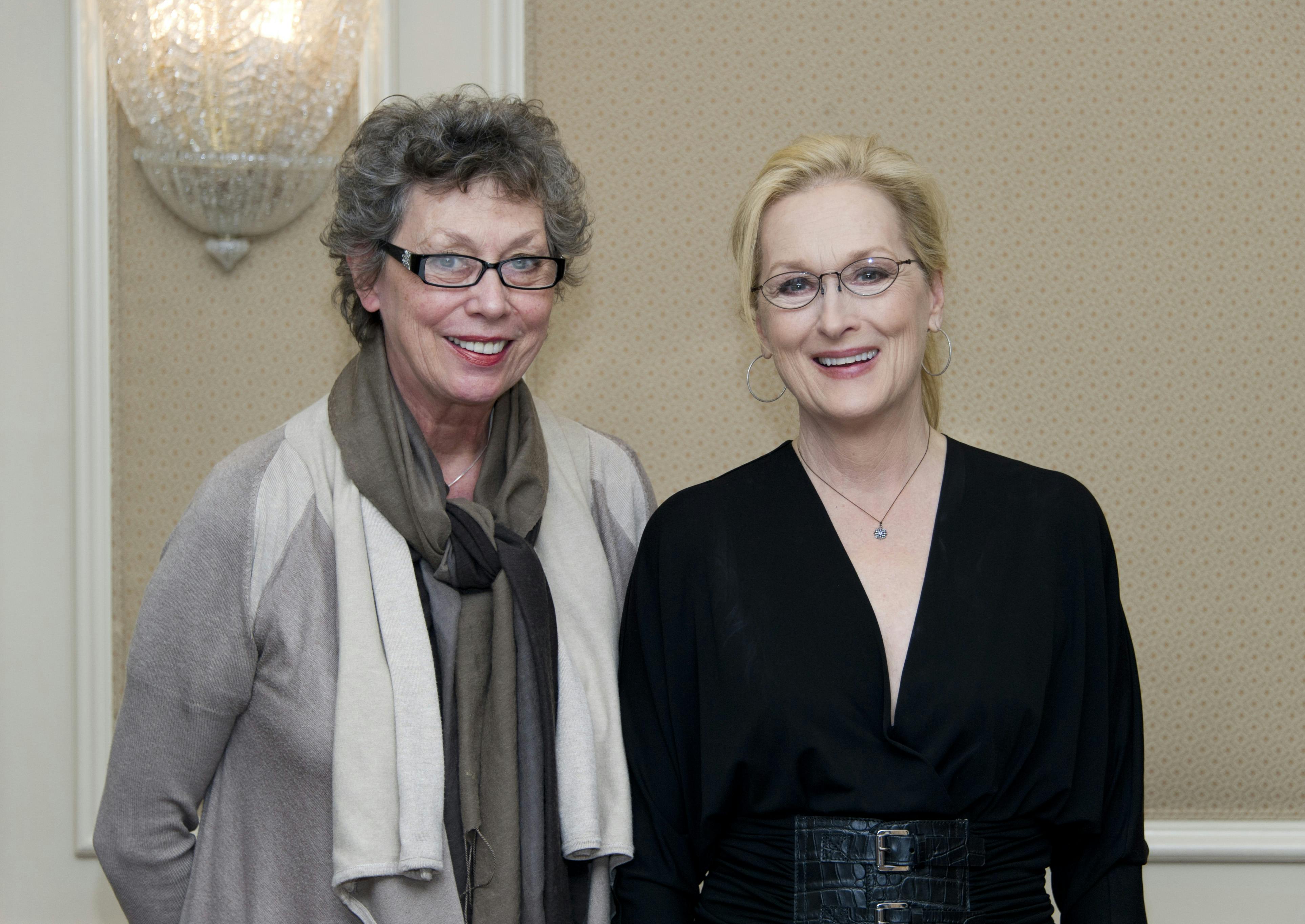 Treffer stjernene: Aud Berggren og Meryl Streep
