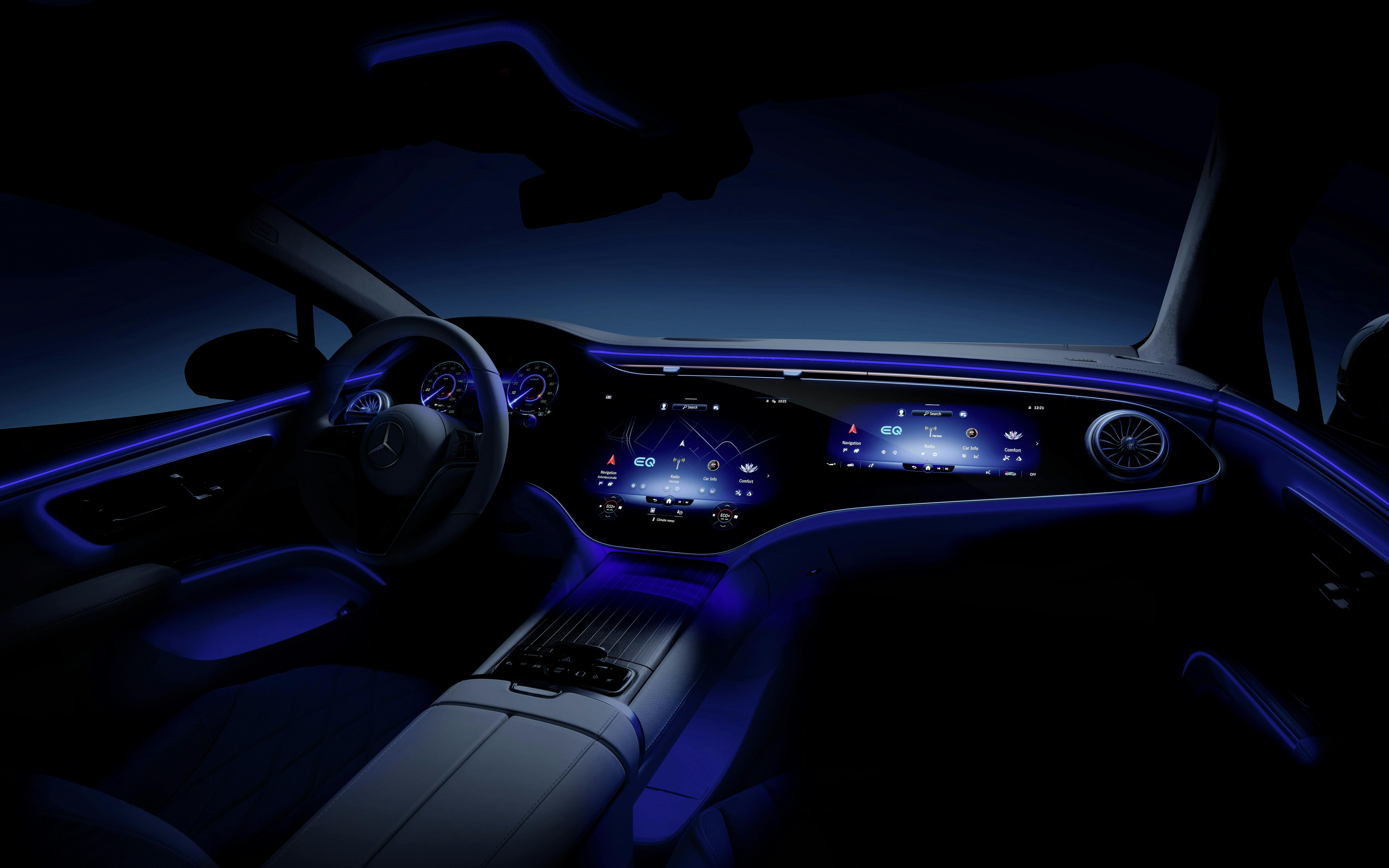 mercedes eqs elbil luksus limousine topmodel