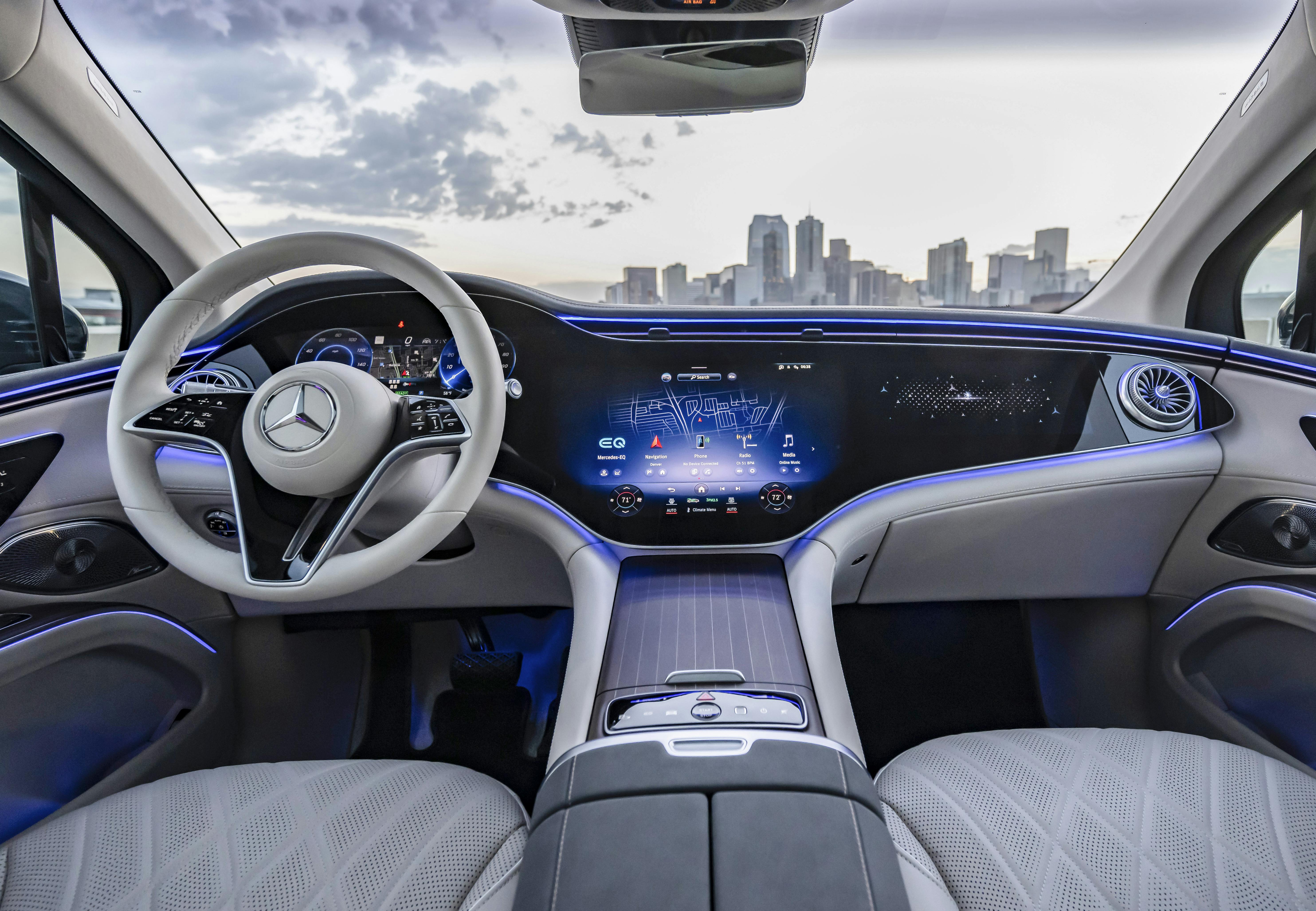mercedes eqa eqe eqs eqv elbil test