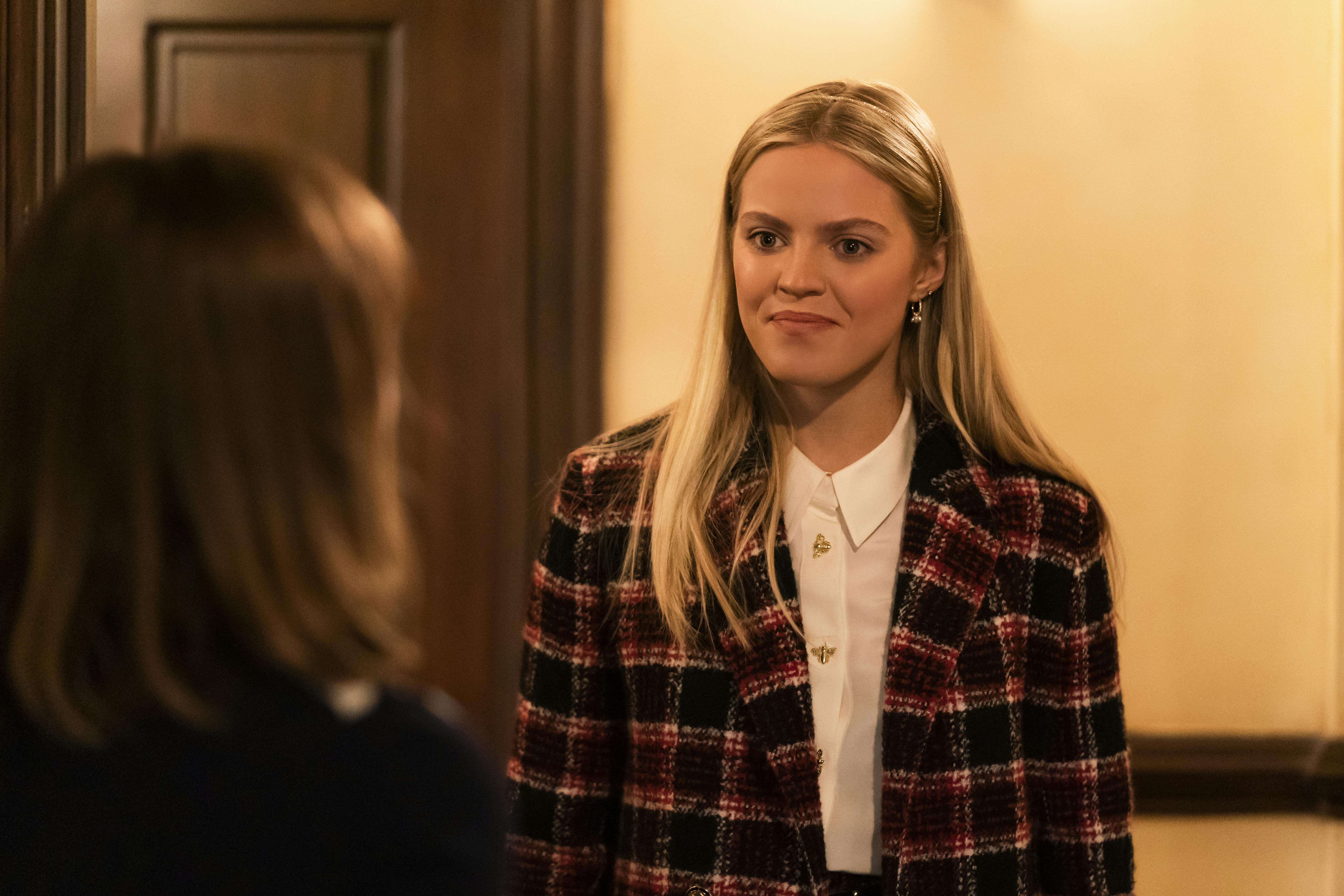 Vi kan sagtens se Renée Rapp som Regina George i Mean Girls. The Sex Lives of College Girls