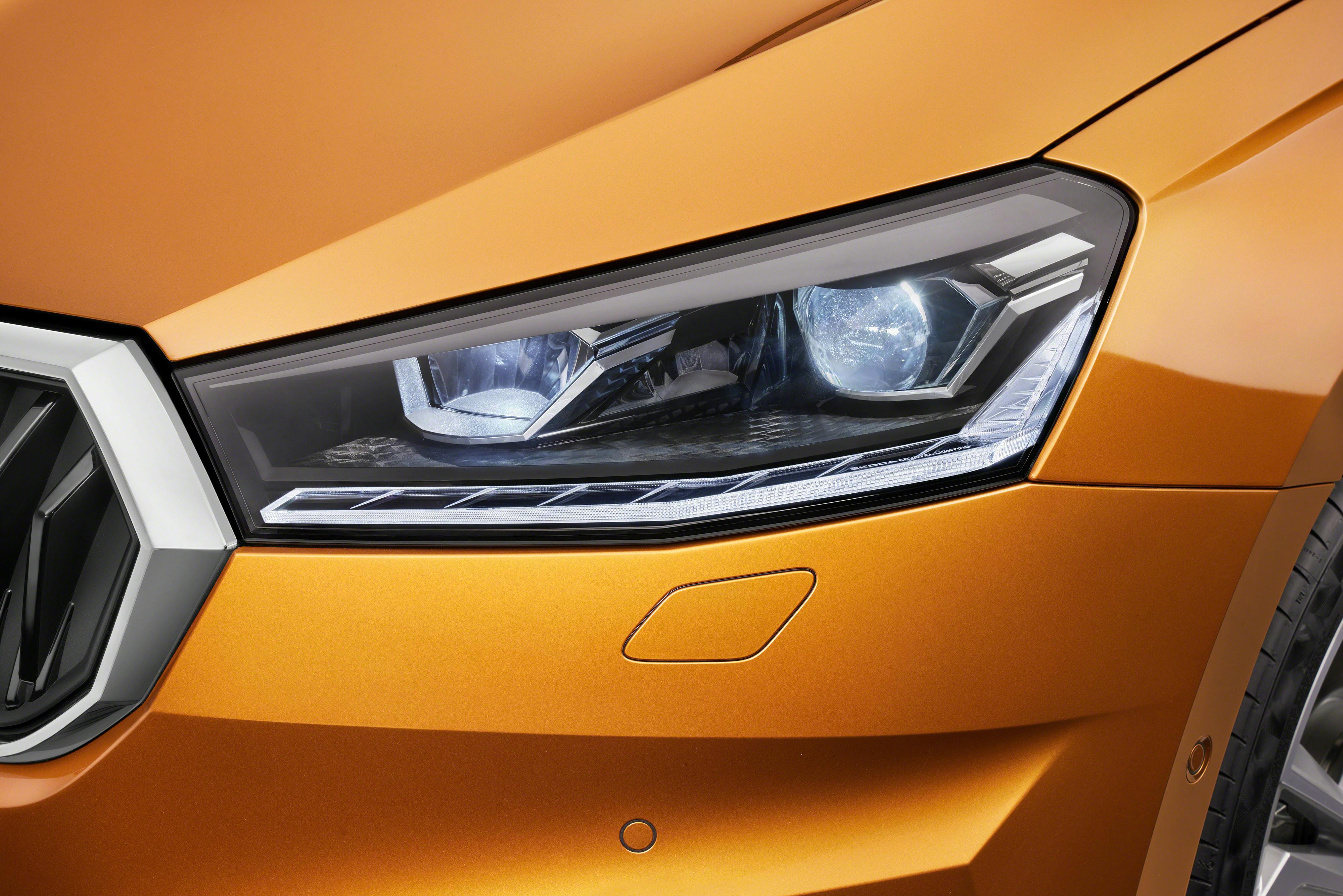 Ny Skoda Fabia 2021 forlygter