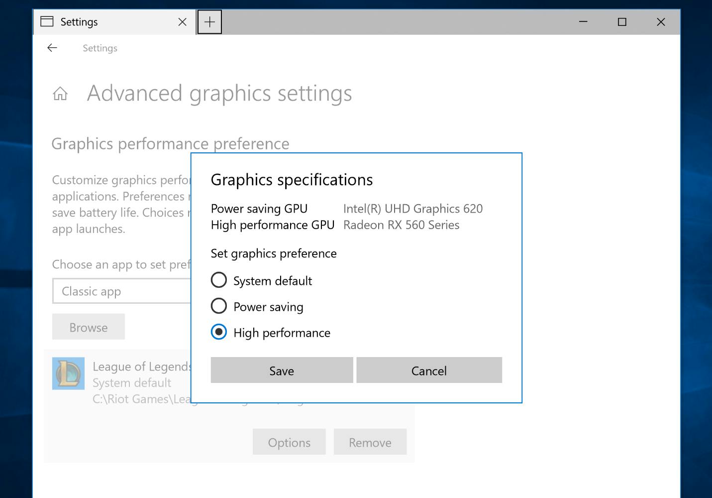 Säästä virtaa Redstone 4 – Microsoft Windows 10 -päivitys