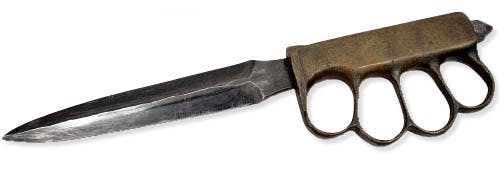 M1918 Mark I var en vidareutveckling med robustare blad försett med skäregg. Den kom för sent för att hinna användas i första världskriget, men amerikanska specialförband använde den mycket under andra världskriget.