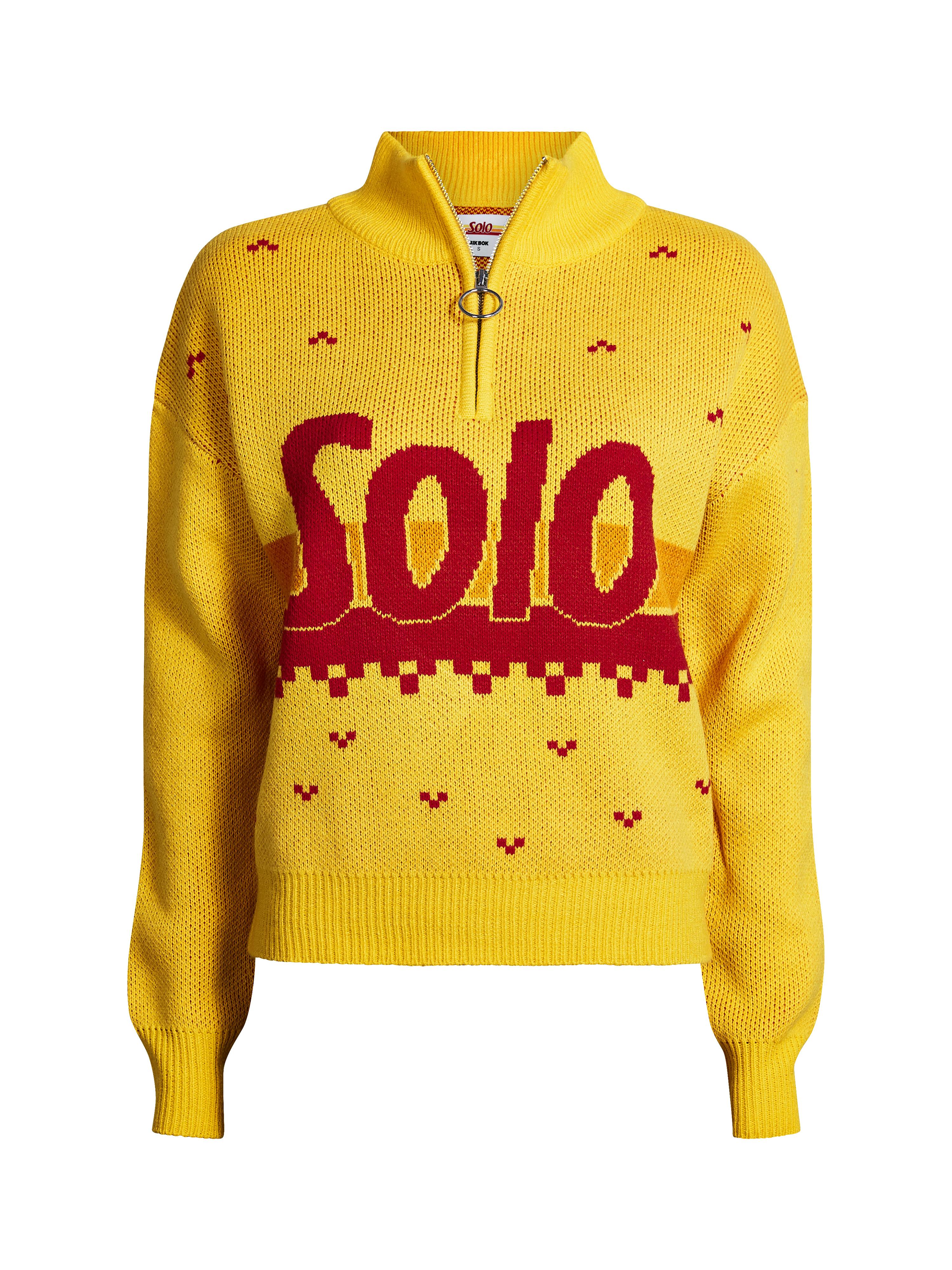 solo genser bikbok logo påske