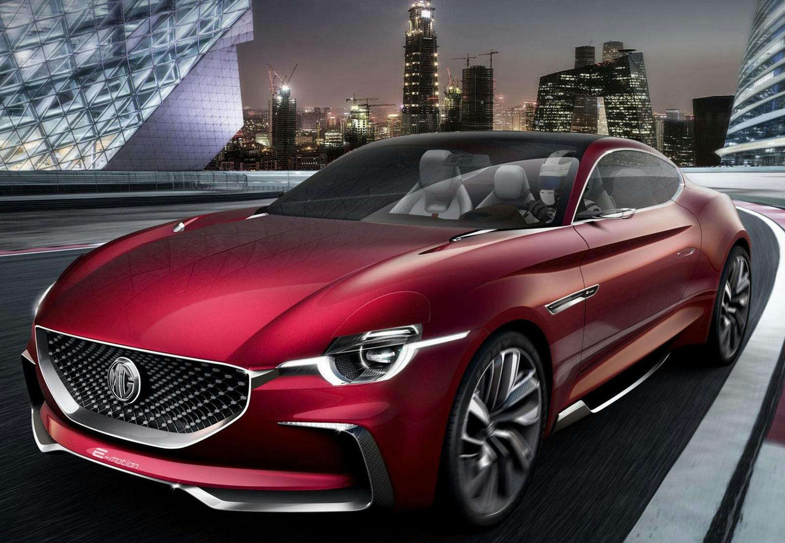 E-motion MG Sportsvogn 2021 koncept