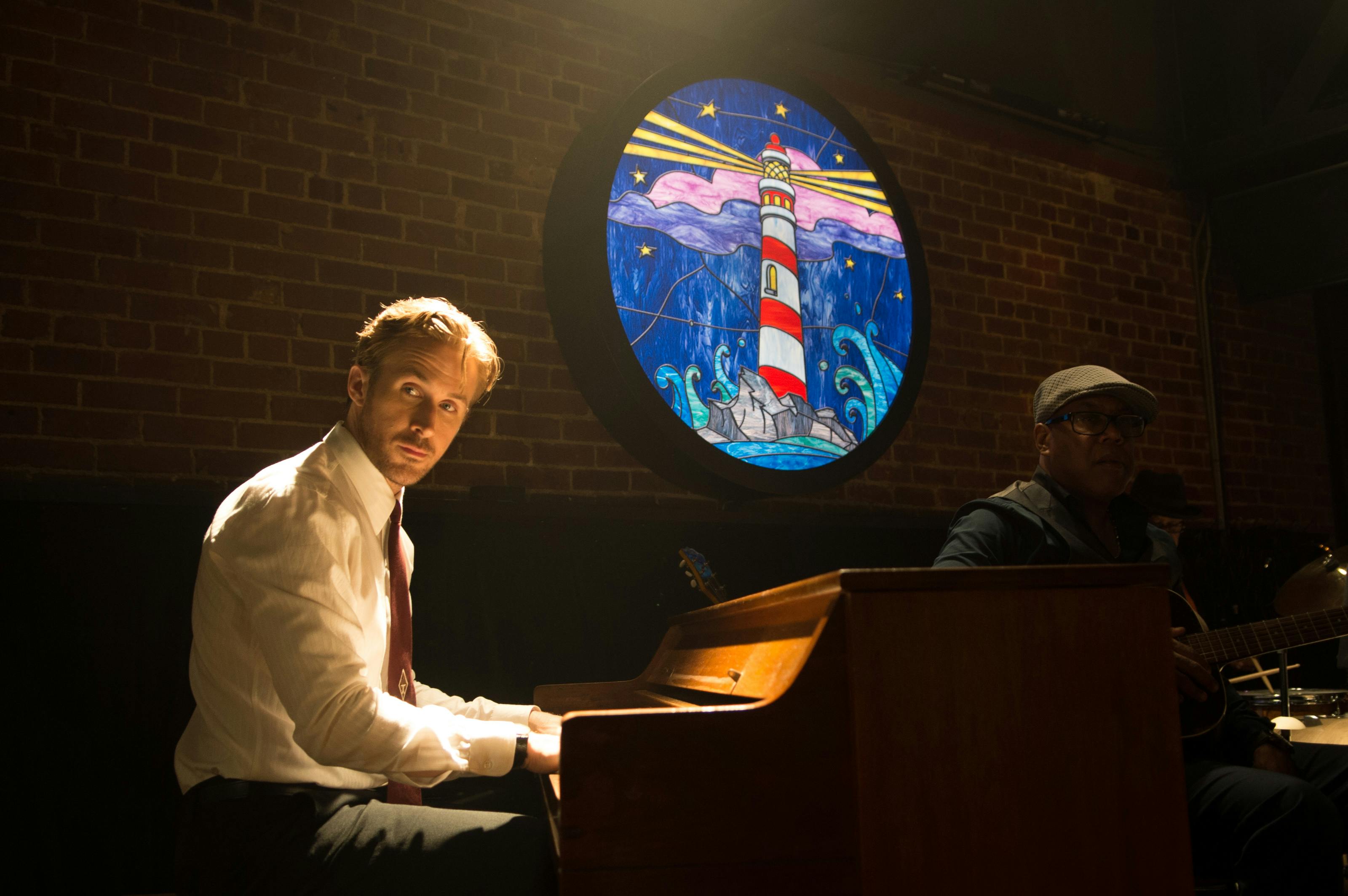 Ryan Gosling i hovedrollen som Sebastian i filmen 'La La Land'.