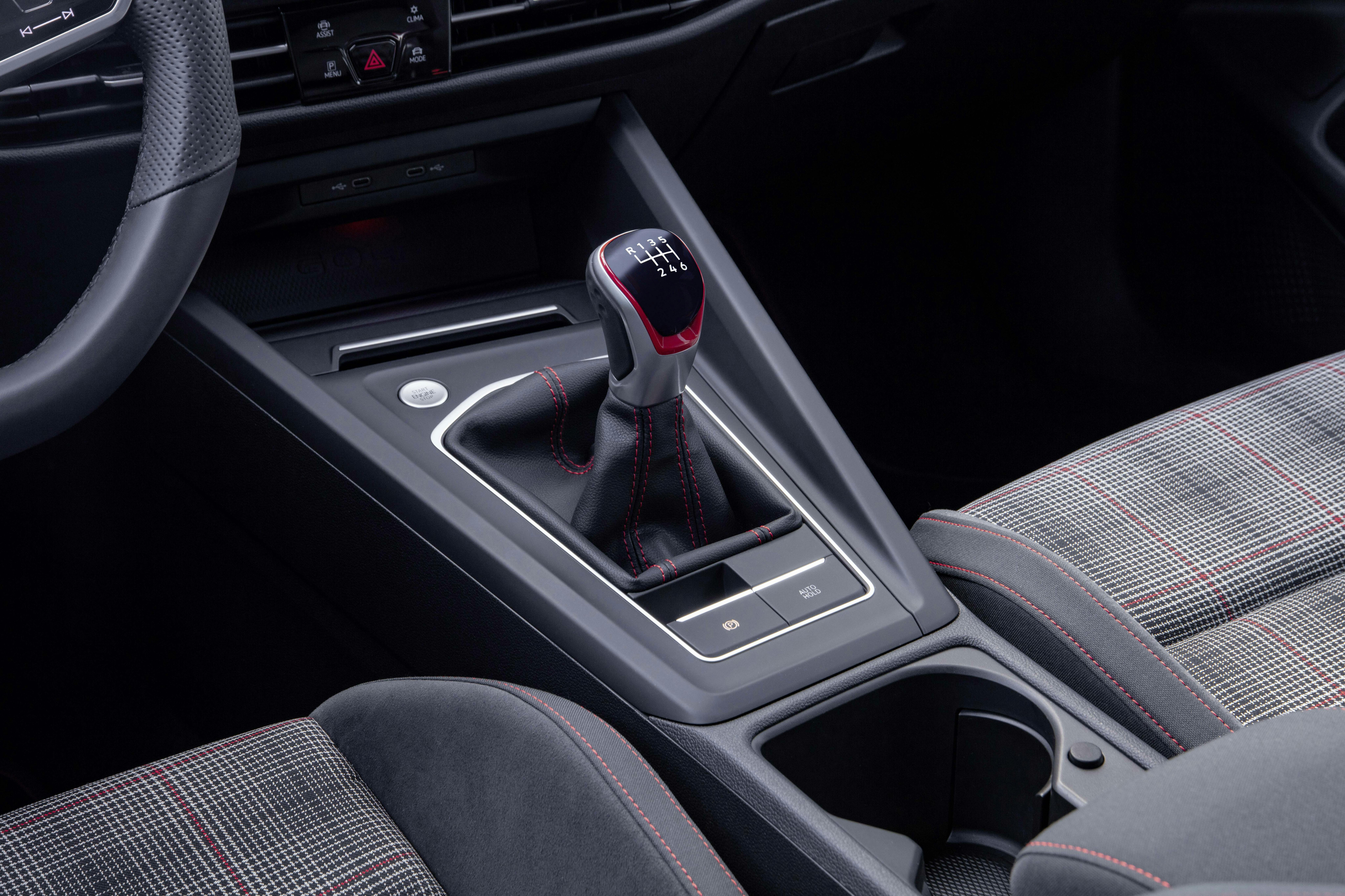 VW Golf GTI mk8 med manuelt gear