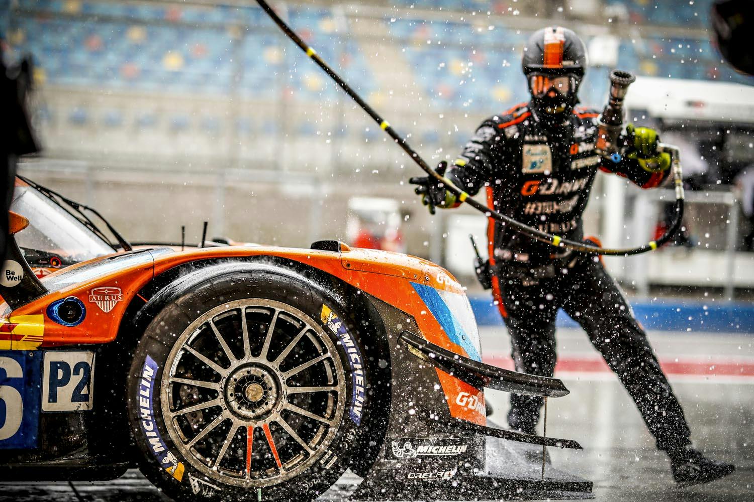 G-Drive LMP2 under test i Bahrain G-Drive LMP2 under test i Bahrain