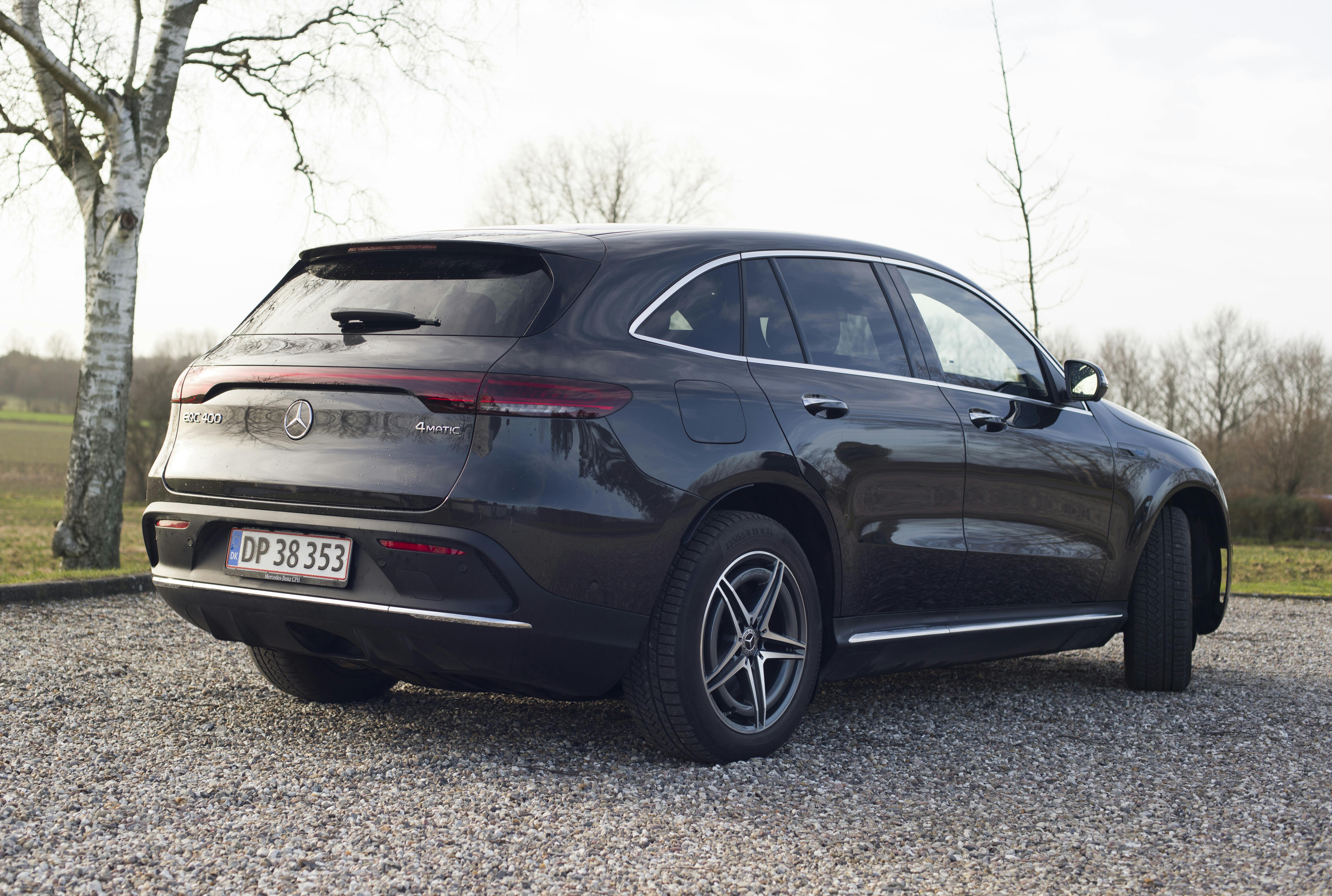 Test af Mercedes EQC Mercedes EQC 400 test priser