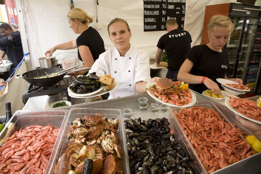 Størst på sjømat i Norge: Skalldyrfestivalen i Mandal