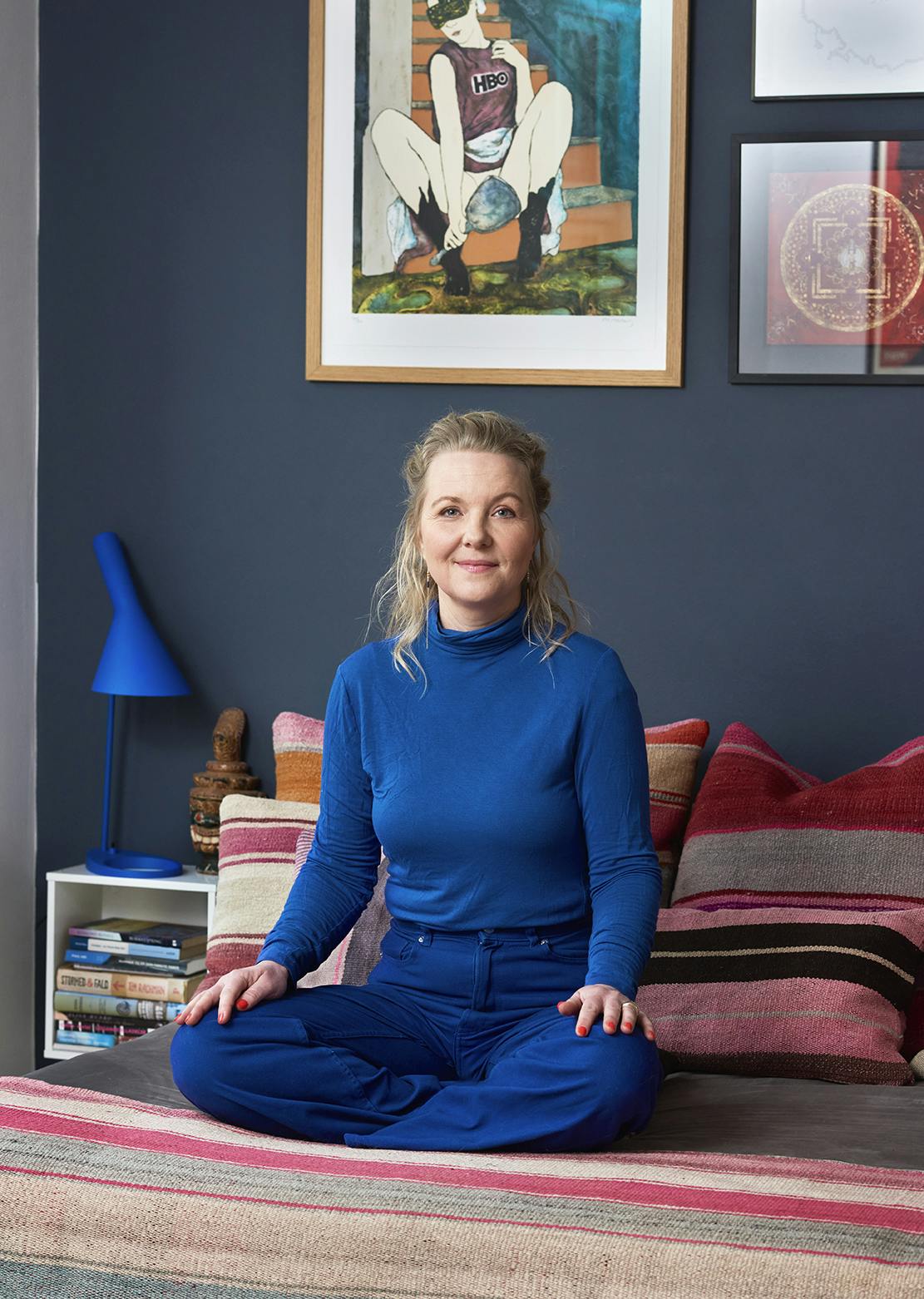 Portræt af Suzette Frovin