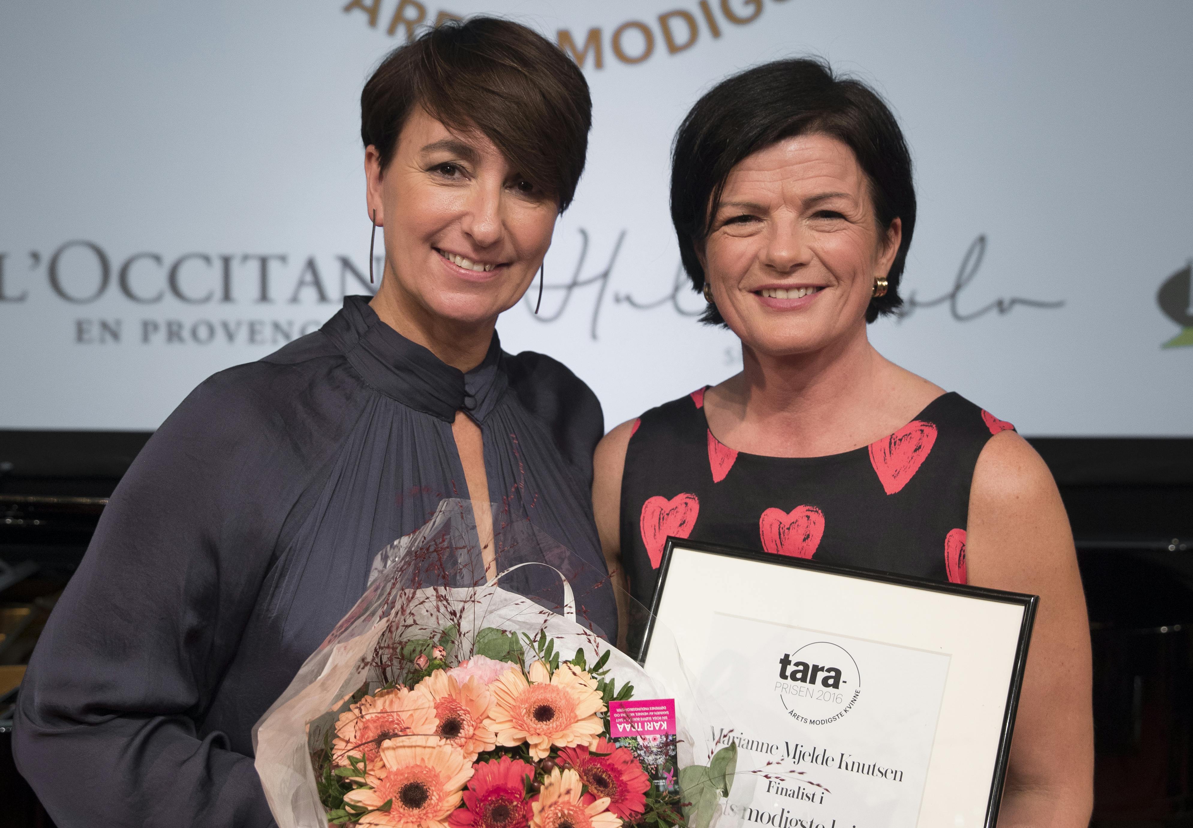 Finalist: Tara-kåring årets modigste kvinne 2016