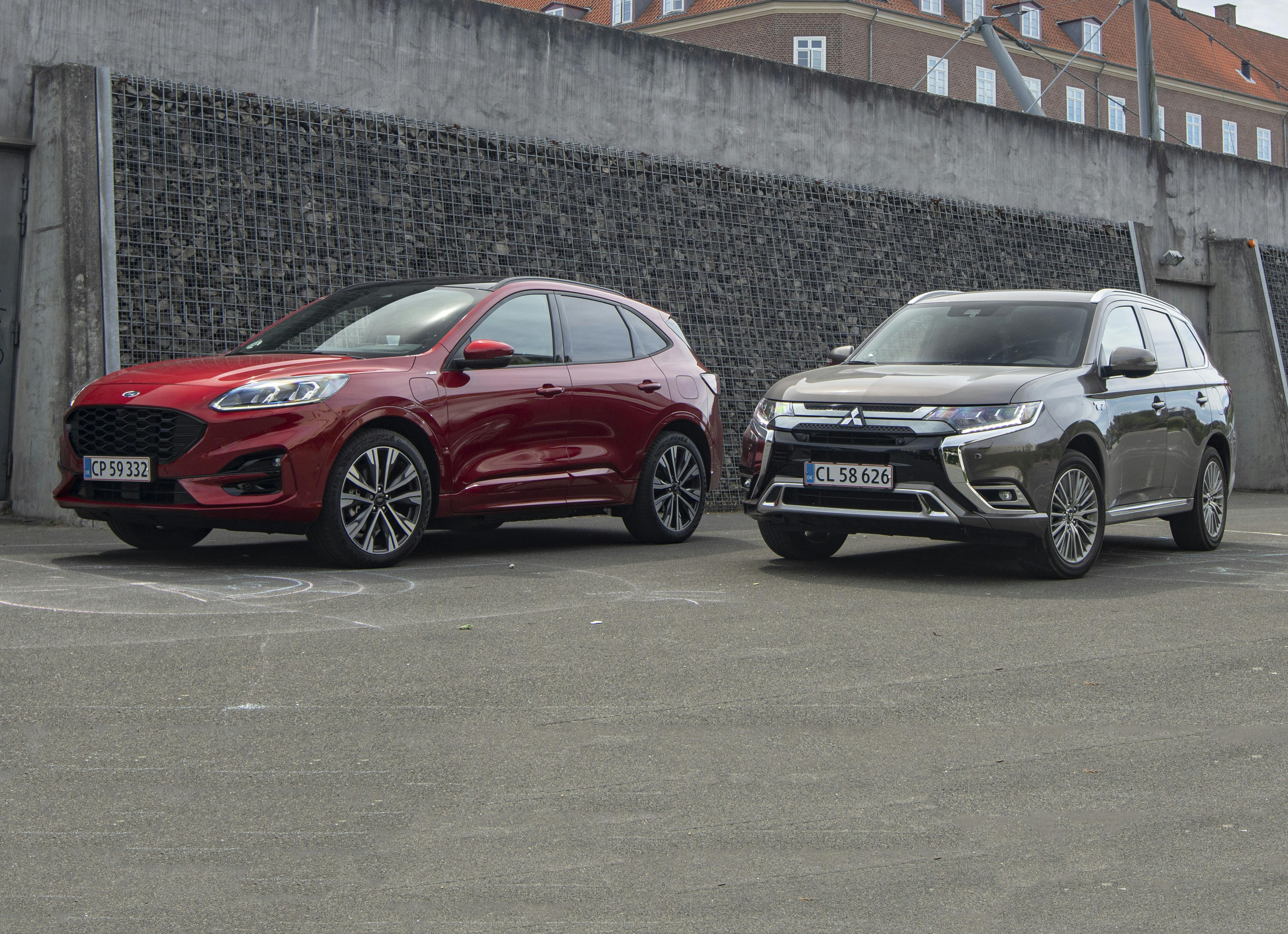 Mitsubishi Outlander PHEV vs. Ford Kuga PHEV