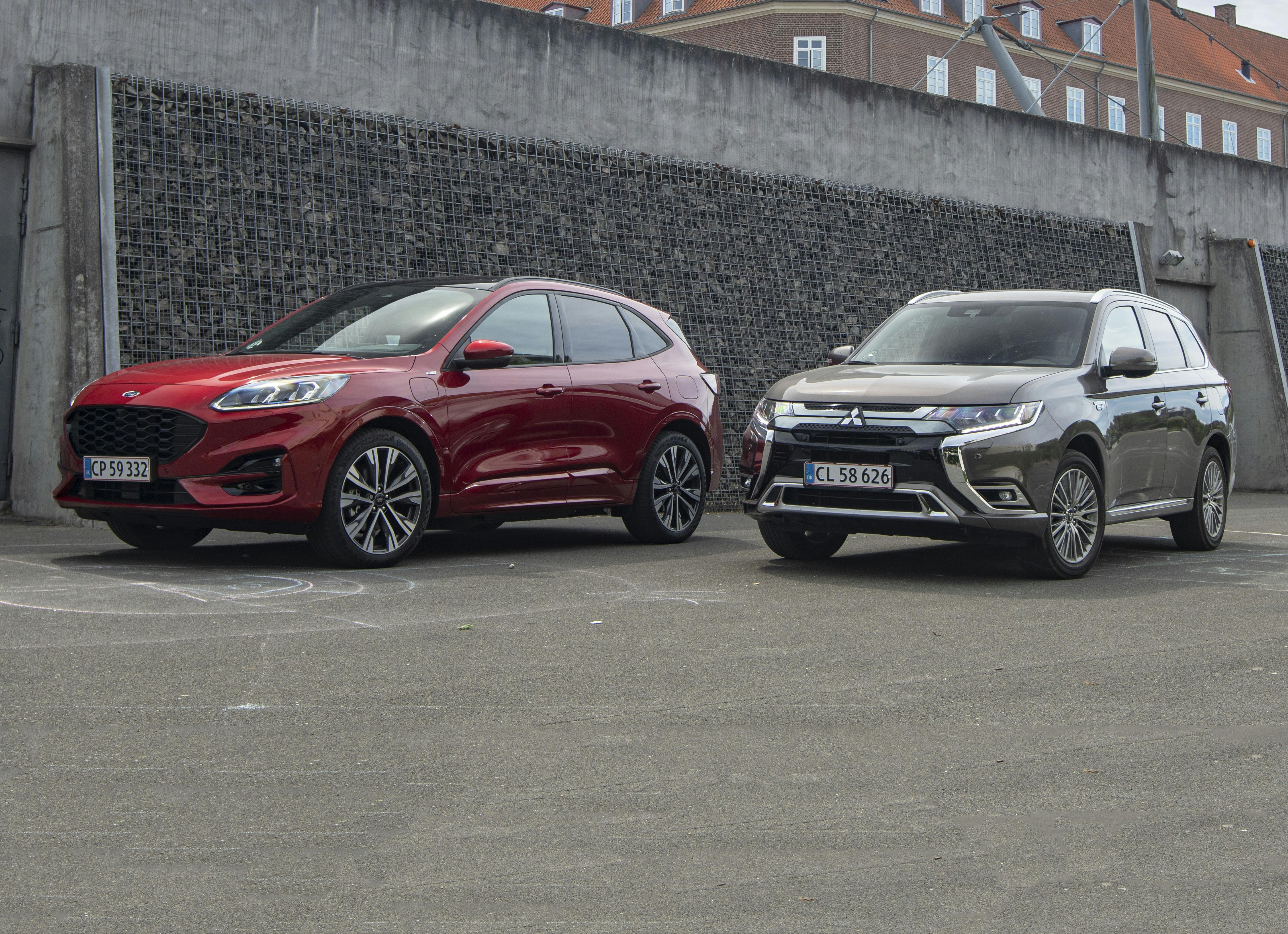 Ford Kuga eller Mitsubishi Outlander Hvilken plugin skal