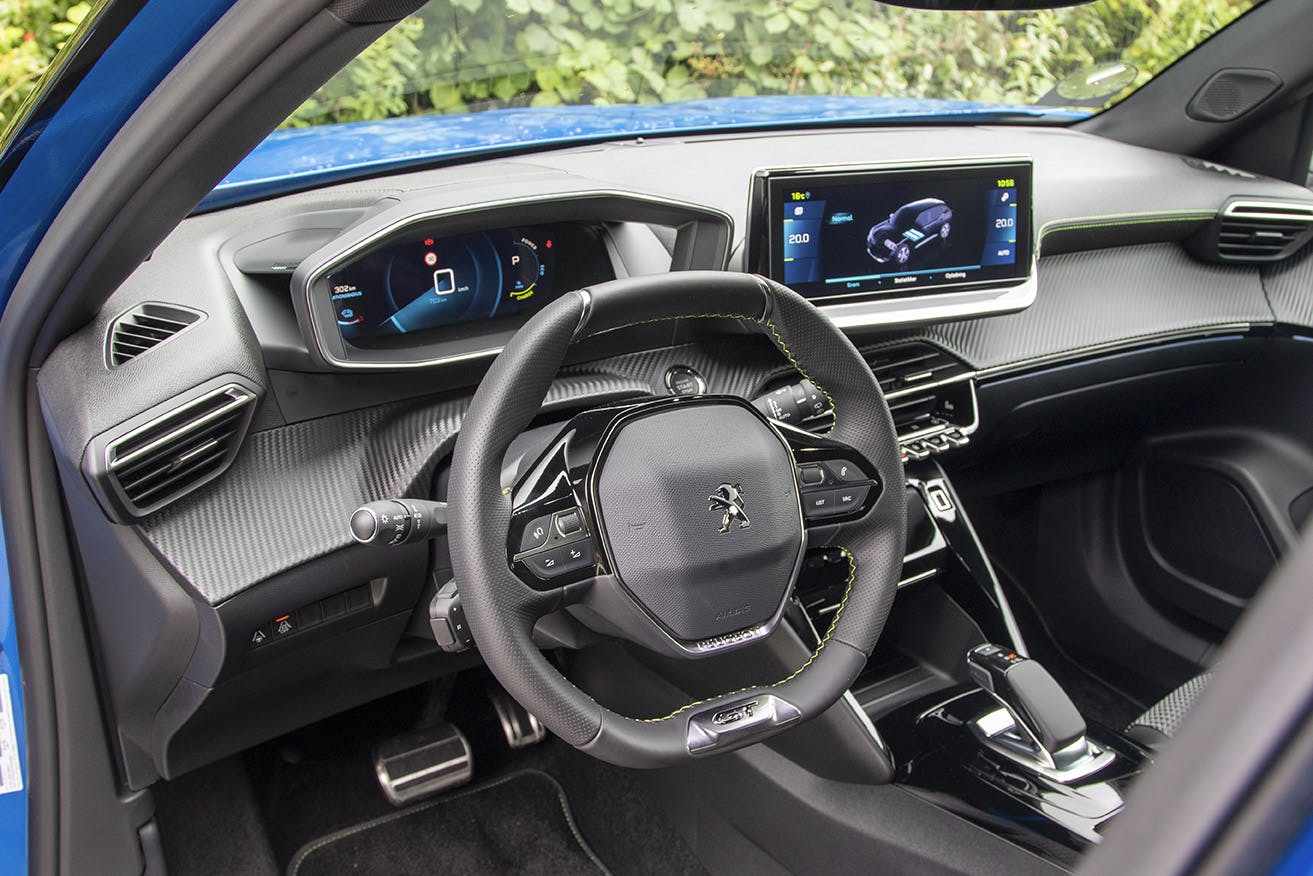 Peugeot e-2008 interiør