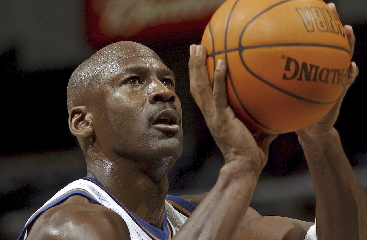 "The Greatest of all time:" Michael Jordan