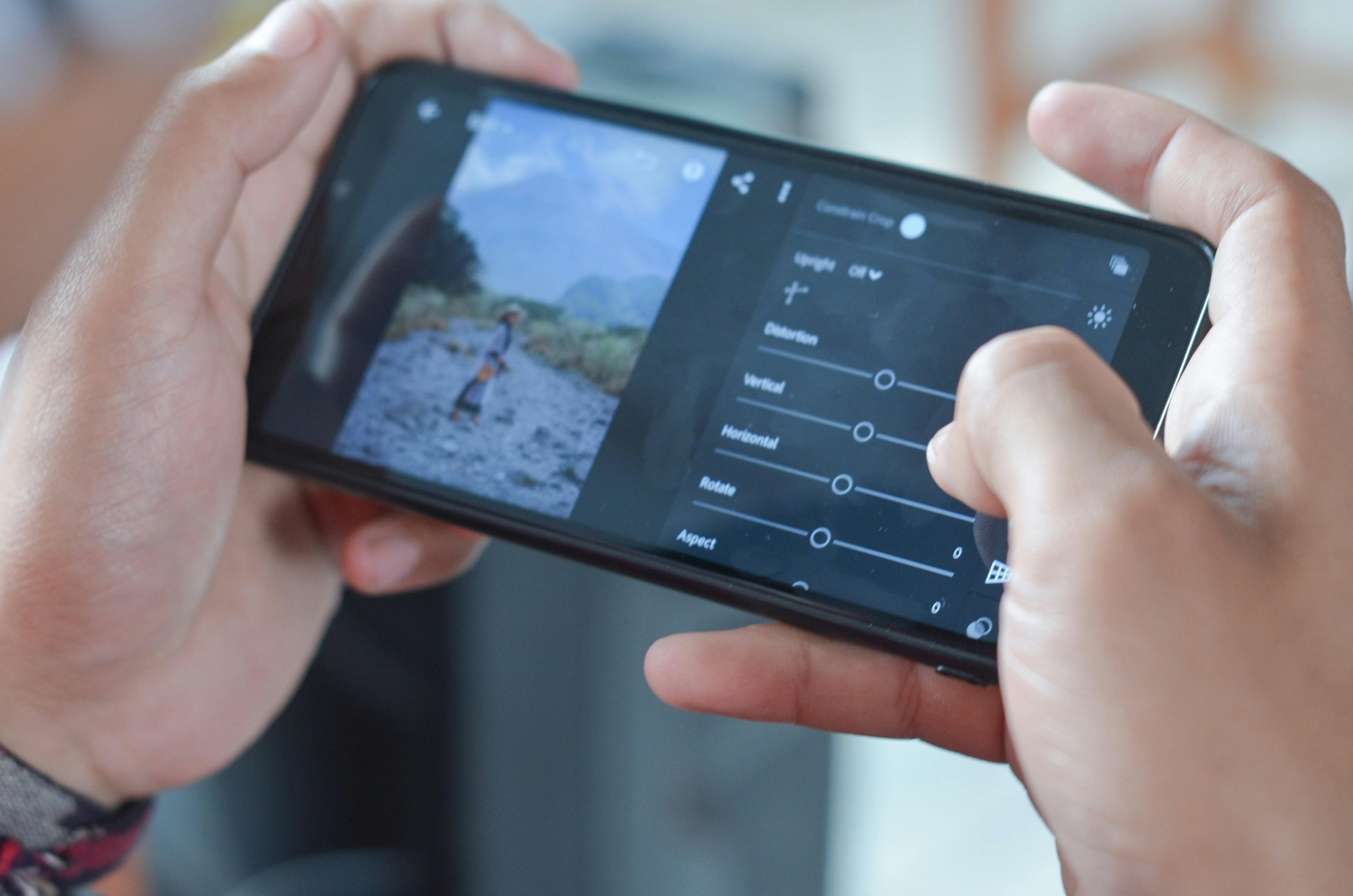 Lightroom-app til smarttelefon