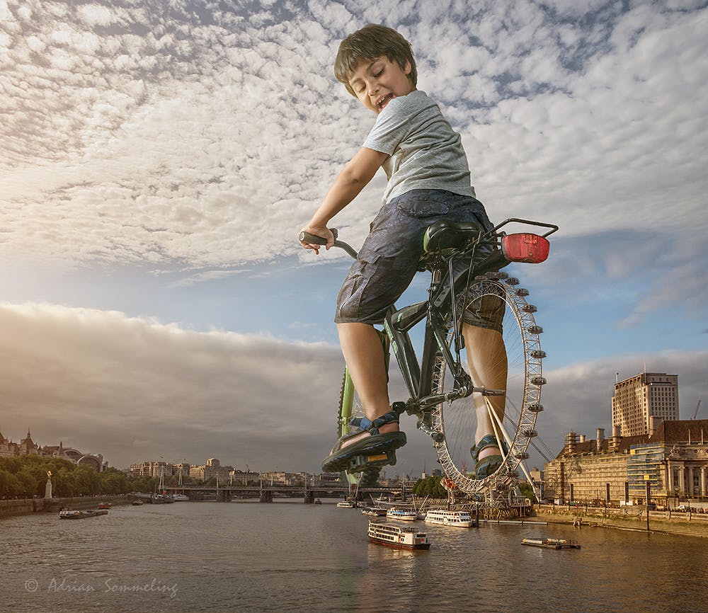 Adrian Sommelings son i London