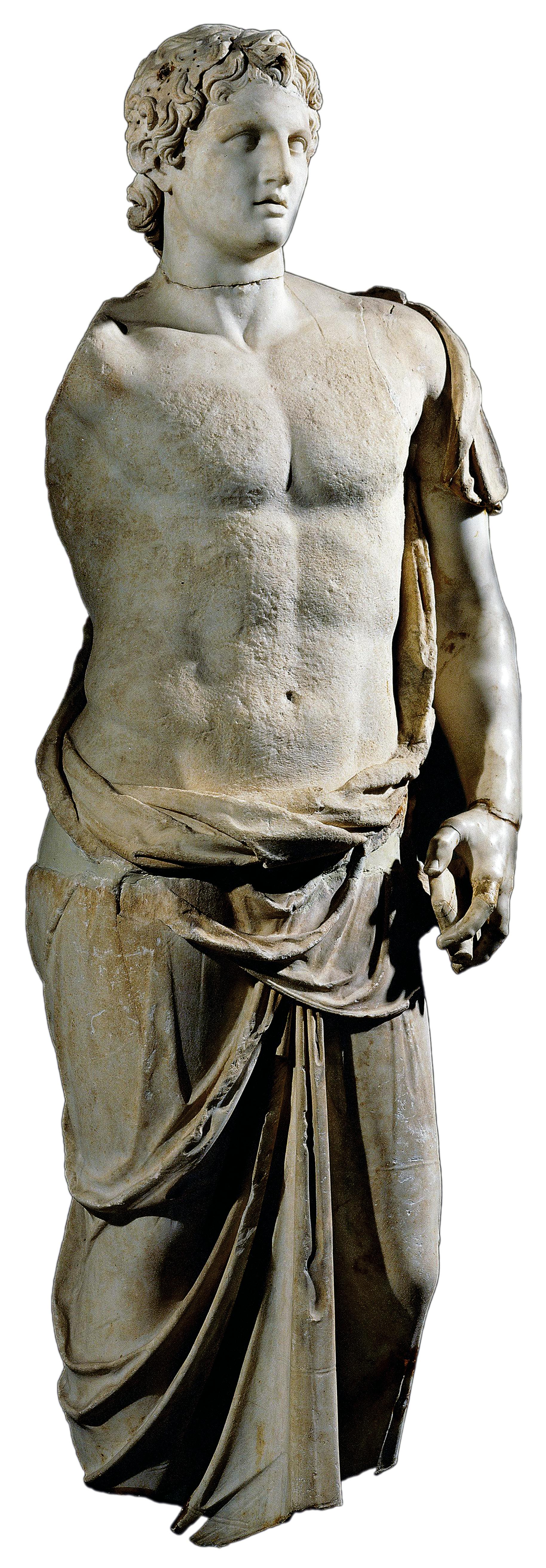 Staty föreställande Alexander den store.