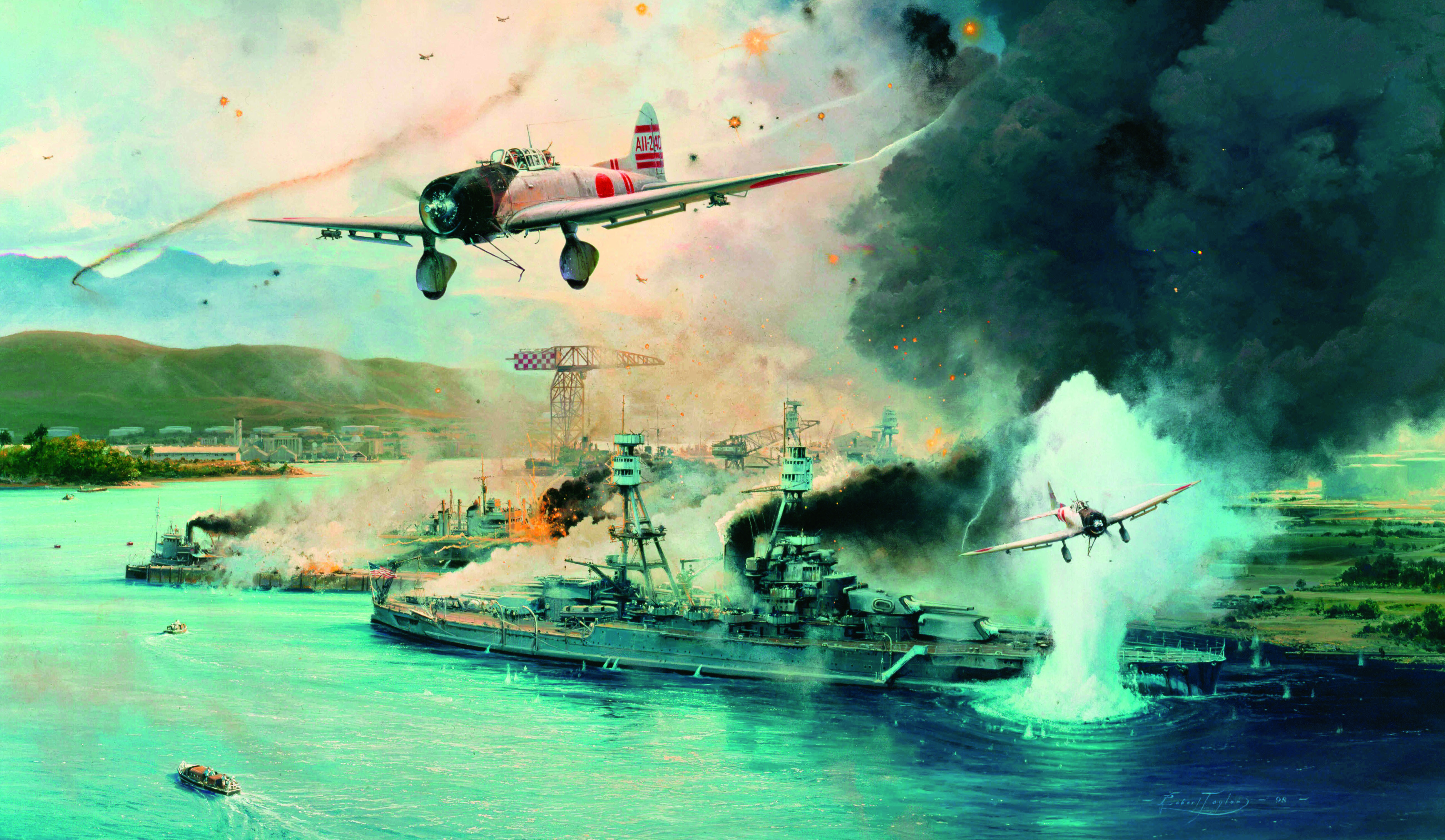 Pearl Harbor: Japan Angriper USA | Historienet.no