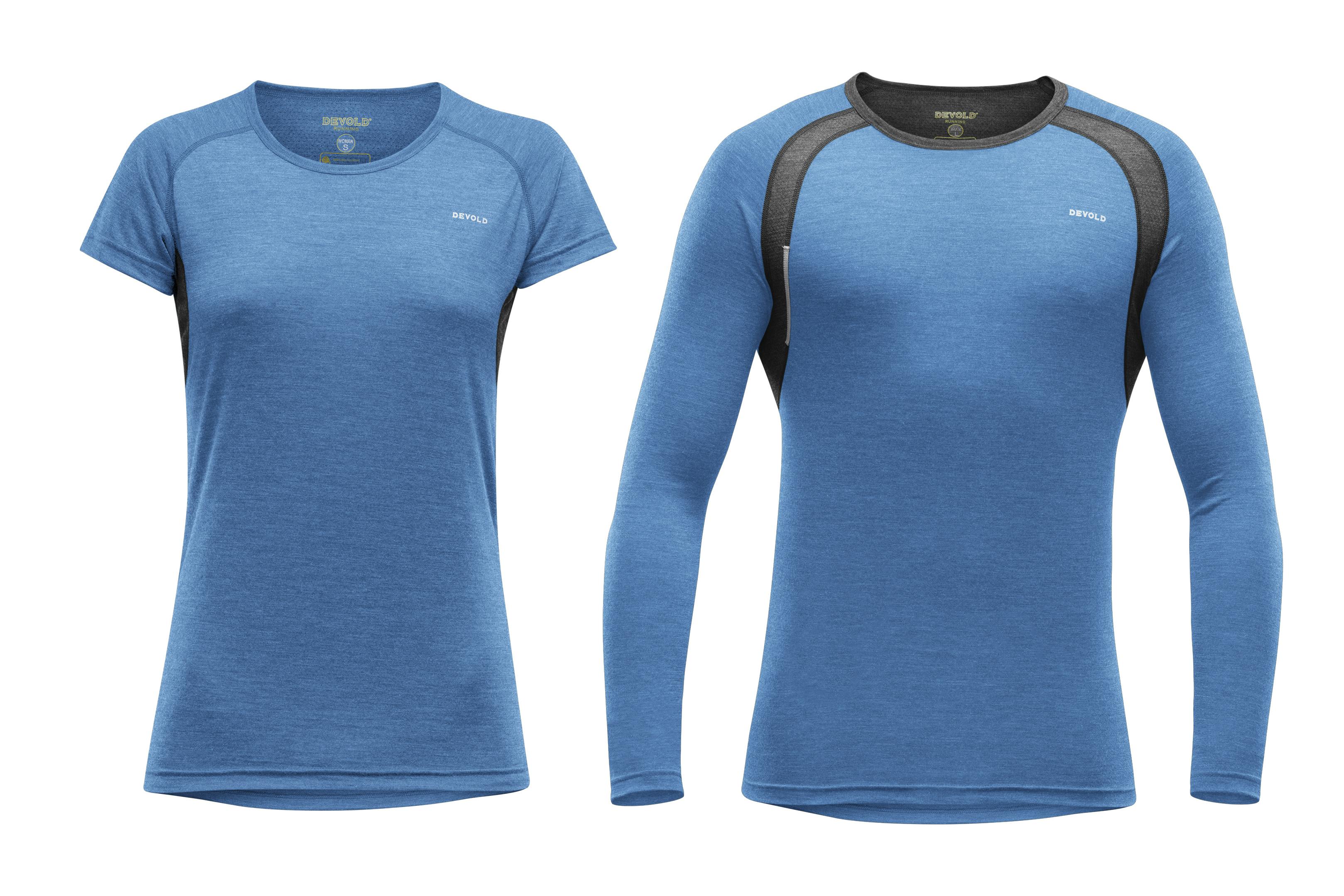 Super løpetrøye i ull Devold running shirt