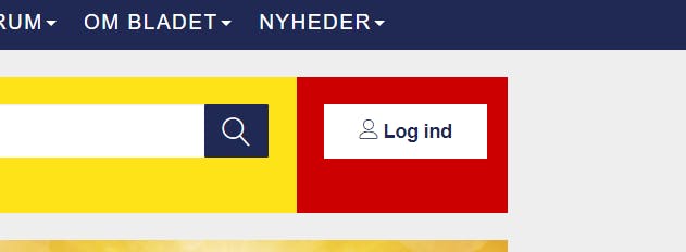 log ind på fordelszonen