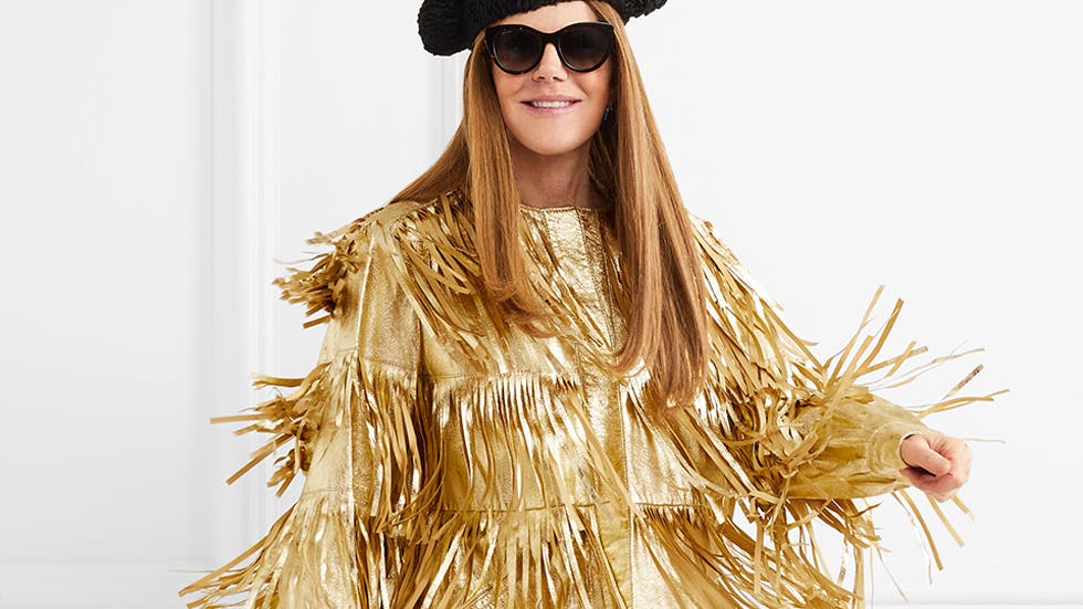 Anna Dello Russo selger ut sine garderobefavoritter