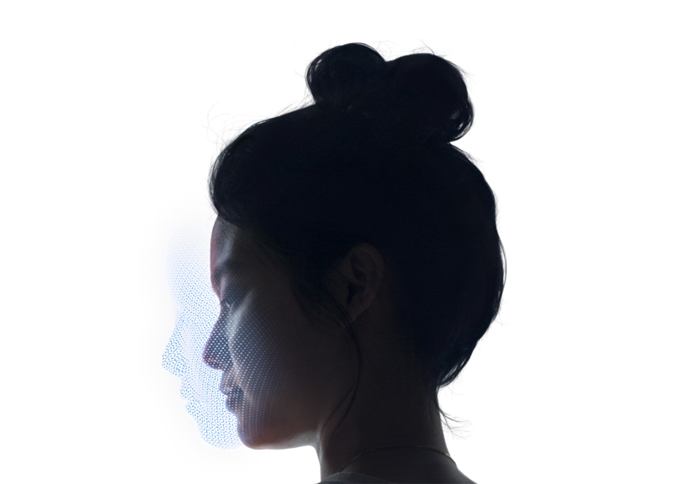 Face ID p iPhone X snydt af silikonemaske