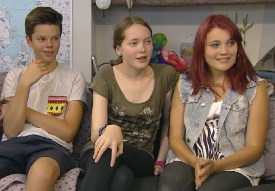 Rachel, Christian og Stephanie i Årgang 0. Rachel, Christian og Stephanie Årgang 0