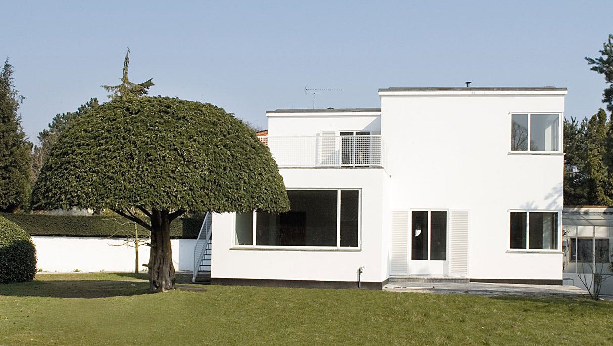 Arne Jacobsens egen funkisvilla Arne Jacobsens Villa i Gentofte/Ordrup