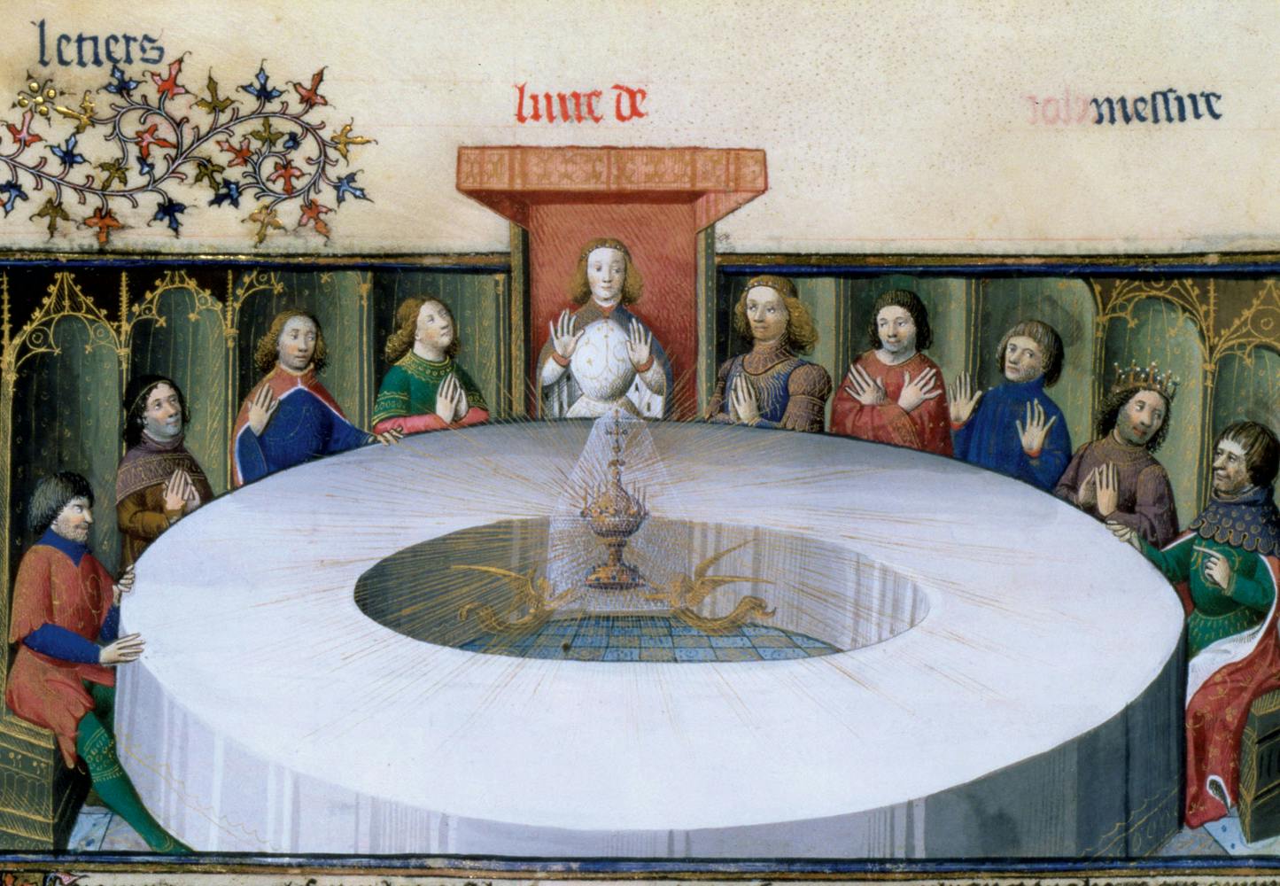 Ronde Tafel van koning Arthur gevonden?