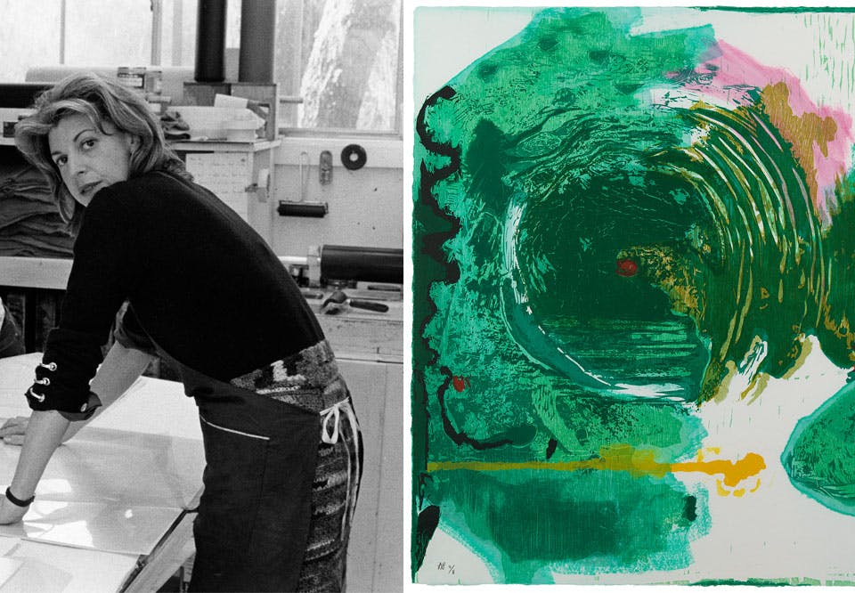 «Helen Frankenthaler – Woodcuts: Prints and Proofs».