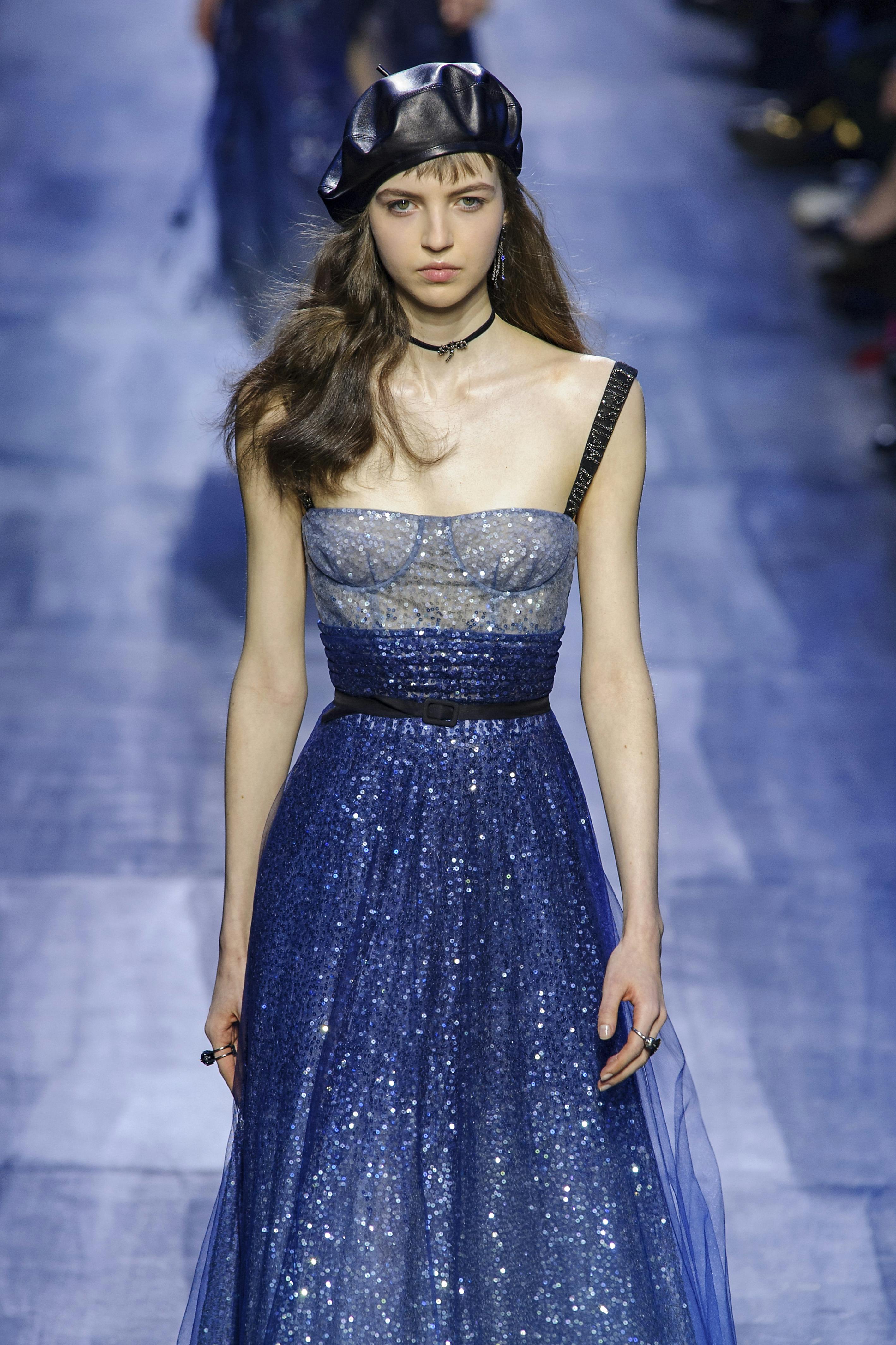 Dior catwalk og modeshow