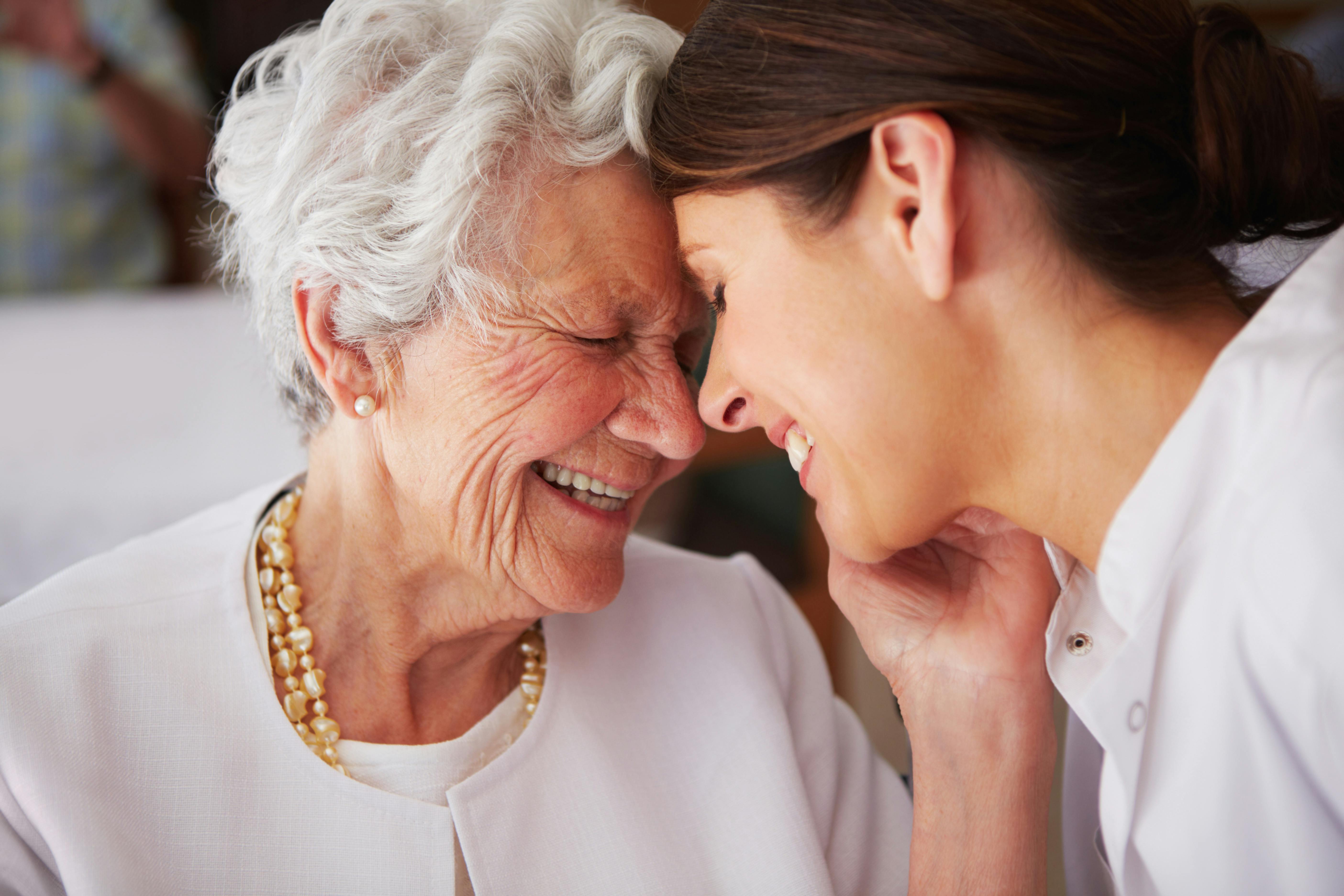 Tusind tak, for de altid har haft tiltro til dig – ligemeget hvad! Kvinde med bedstemor