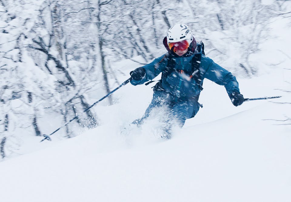 malene madsen danmarks bedste til freeride ski offpiste