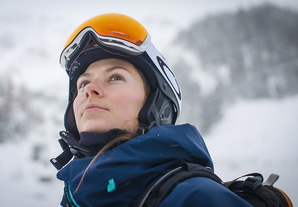 malene madsen danmarksmester i freeride ski