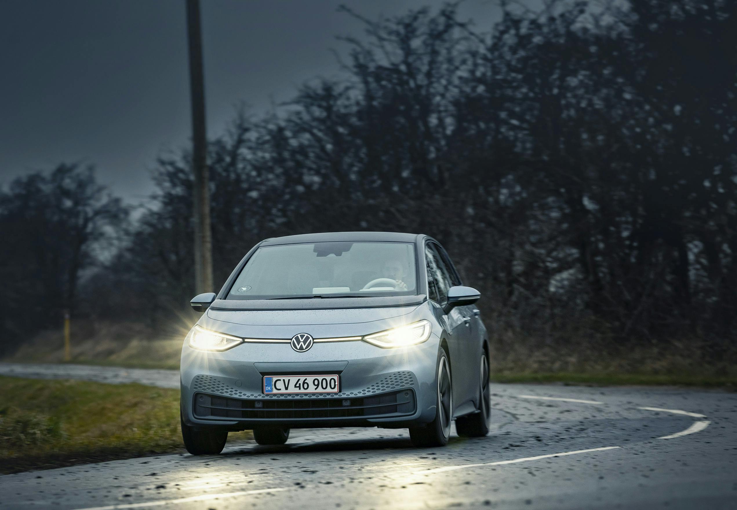 volkswagen id3 elbil rækkevidde vinter