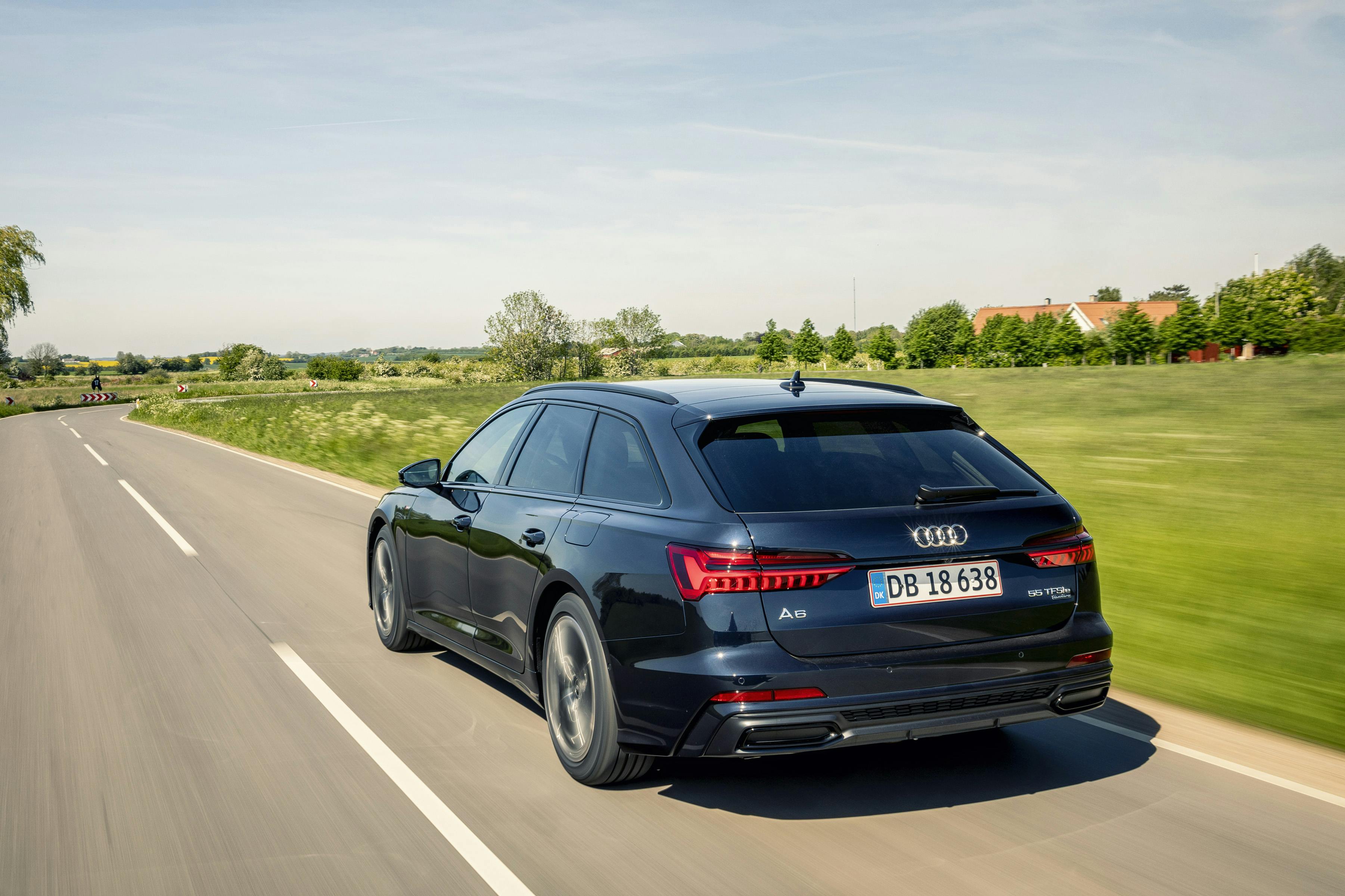 Audi A6 Avant plugin hybrid set bagfra