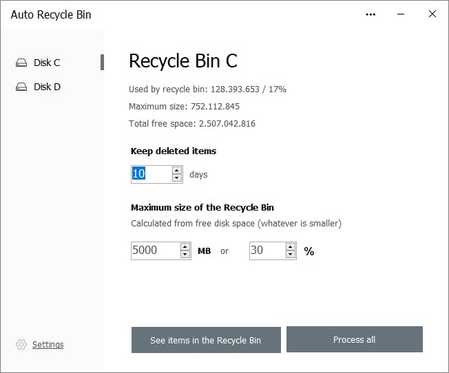 Auto Recycle Bin optimerar din pc