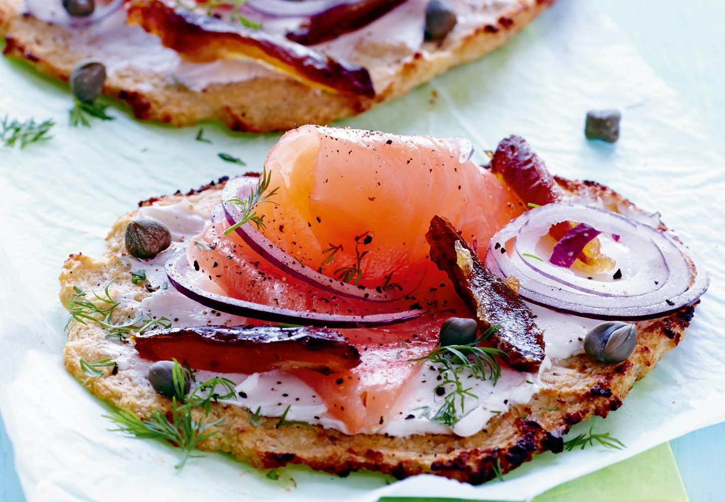 Blomkålspizza Blomkålspizza