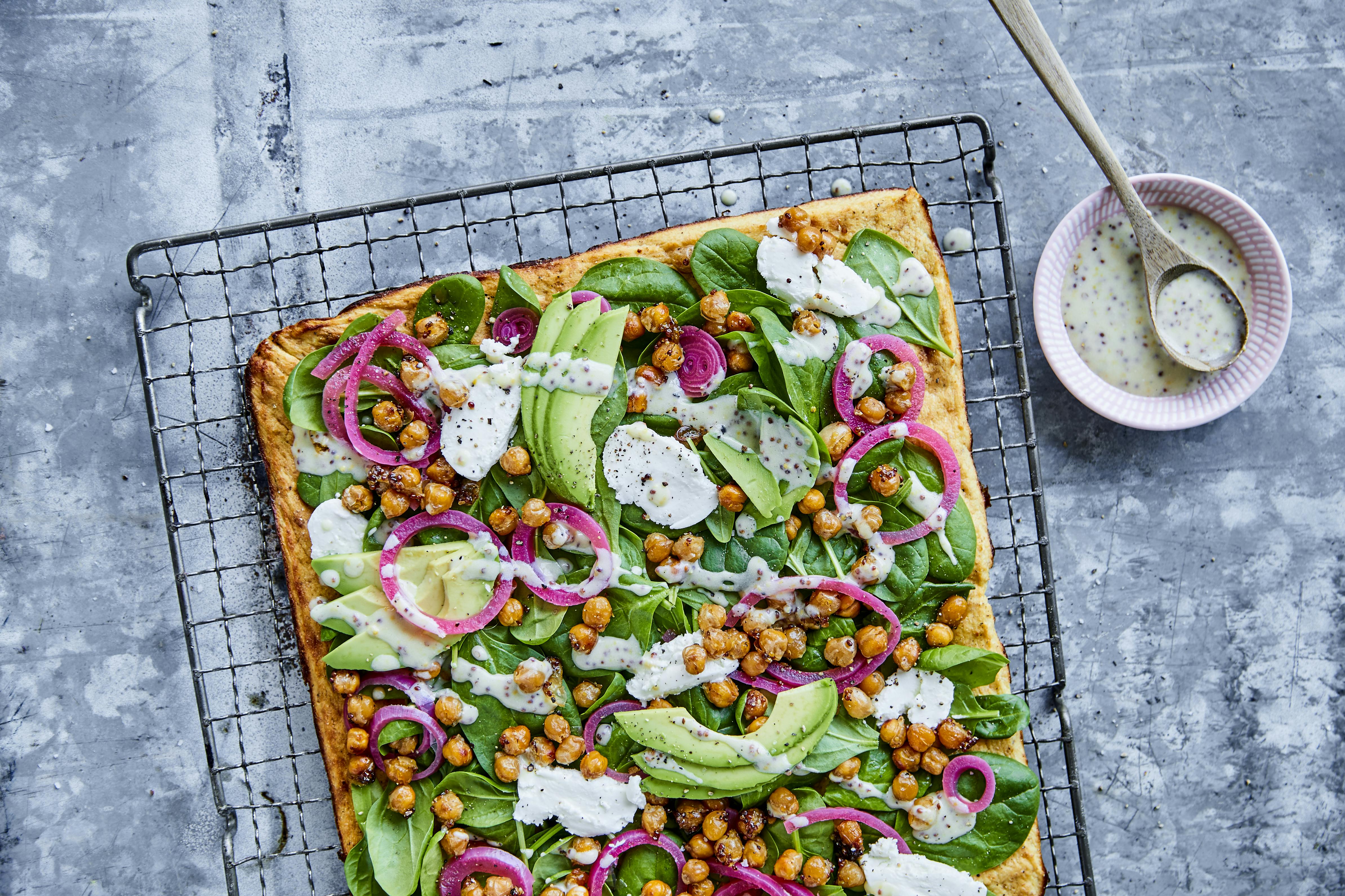 Blomkålspizza