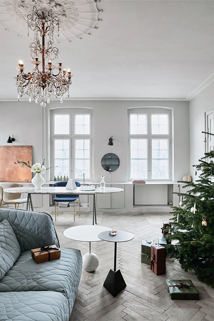Denne måneds bolig: hus fra 1674 forvandlet til et moderne hjem ... Entre og stue design