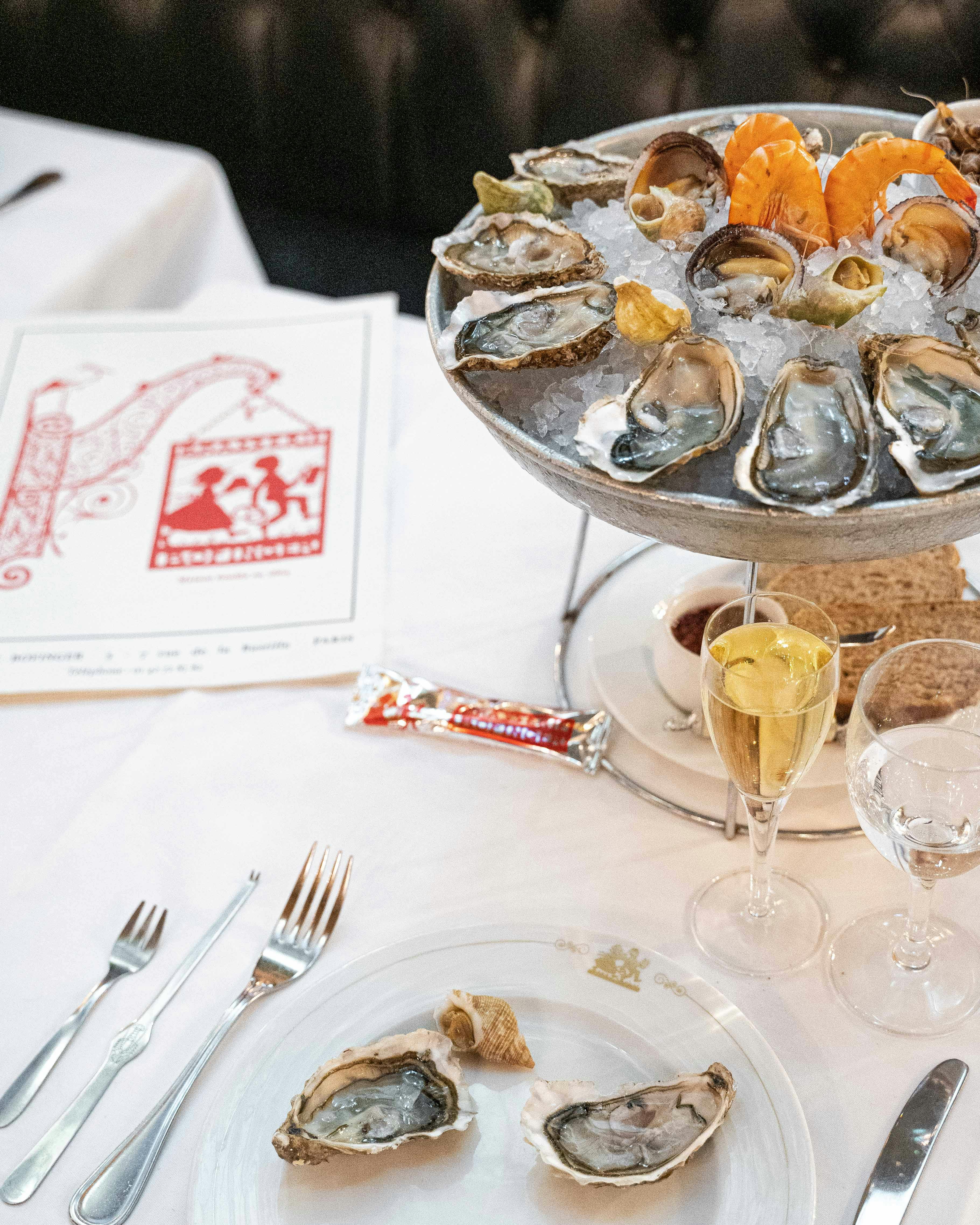 En omgang friske østers er en klassiker i Paris. Østers i Paris
