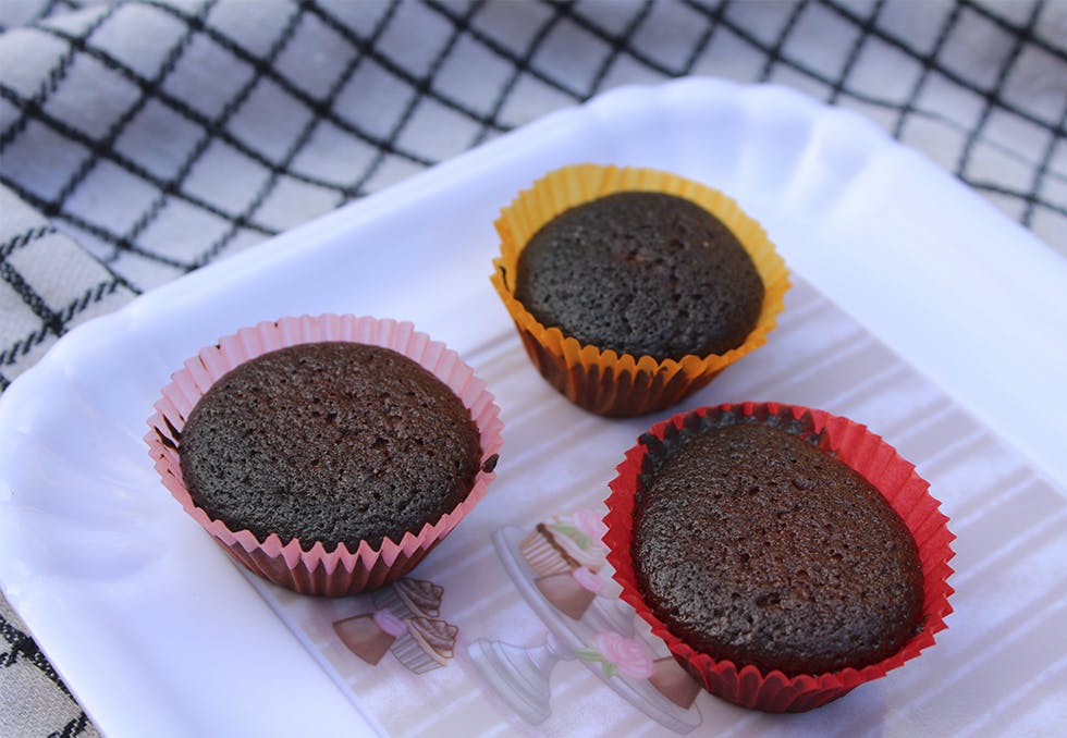 Vanlige muffins: brente muffins