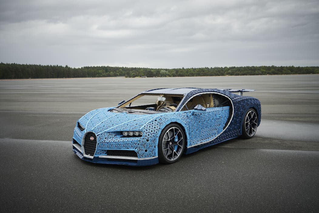 vant missil eksplicit Lego og Bugatti bygger Chiron i 1:1-størrelse | Bilmagasinet.dk